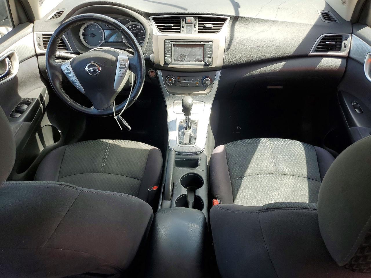 2013 Nissan Sentra S Silver vin: 3N1AB7AP3DL658099