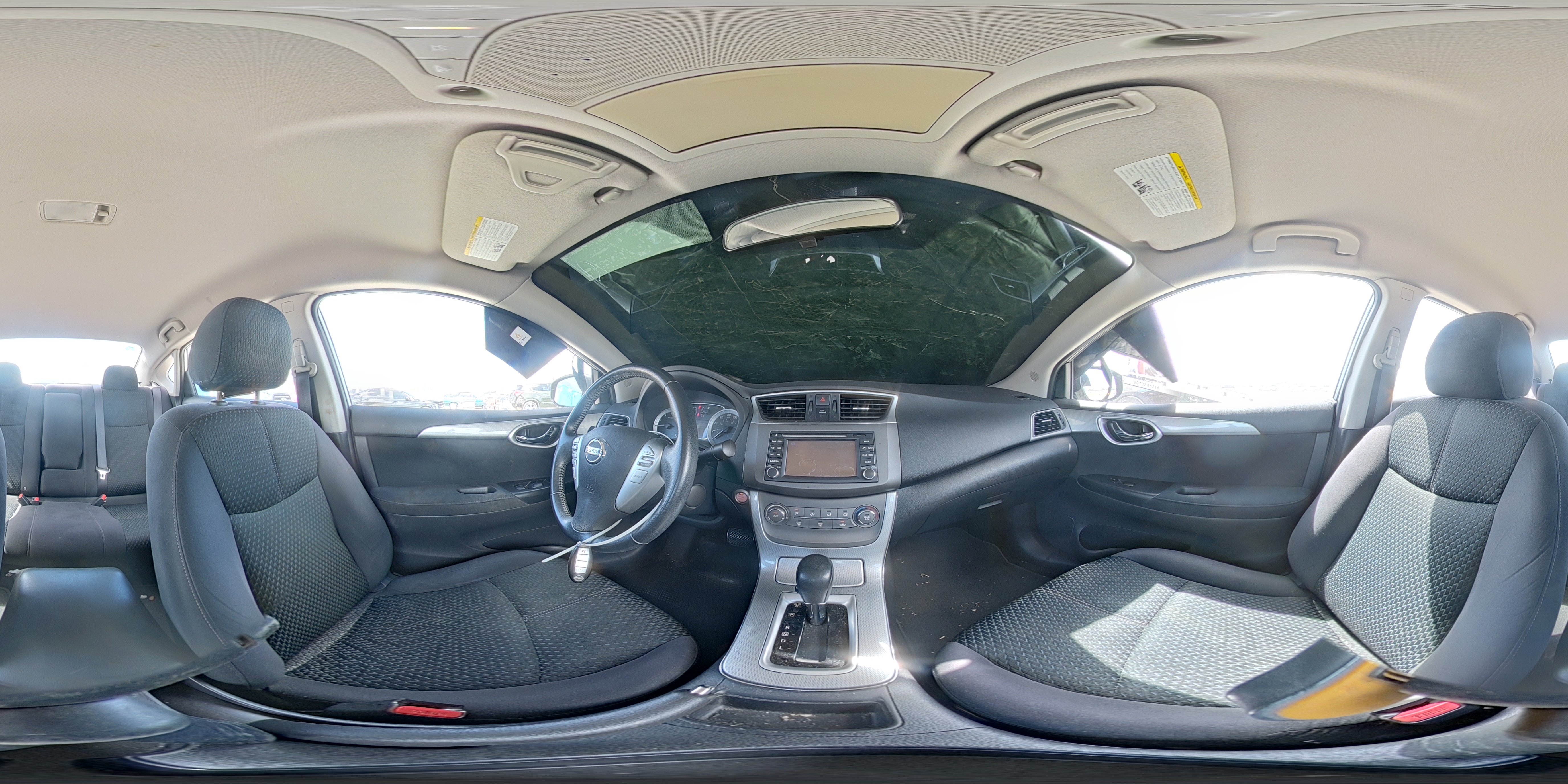 2013 Nissan Sentra S Silver vin: 3N1AB7AP3DL658099