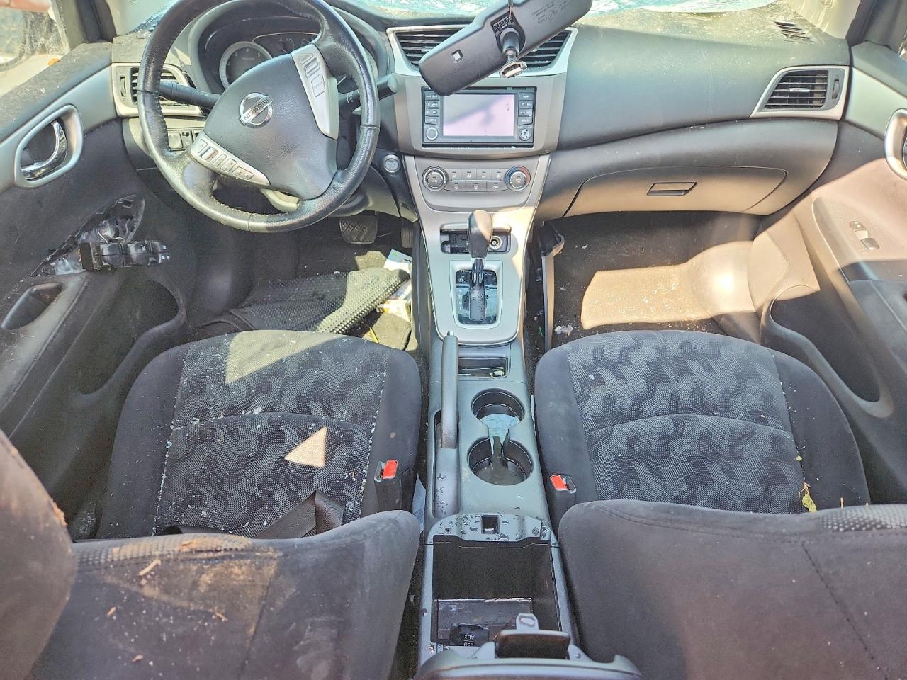 2013 Nissan Sentra S Gray vin: 3N1AB7AP3DL659866