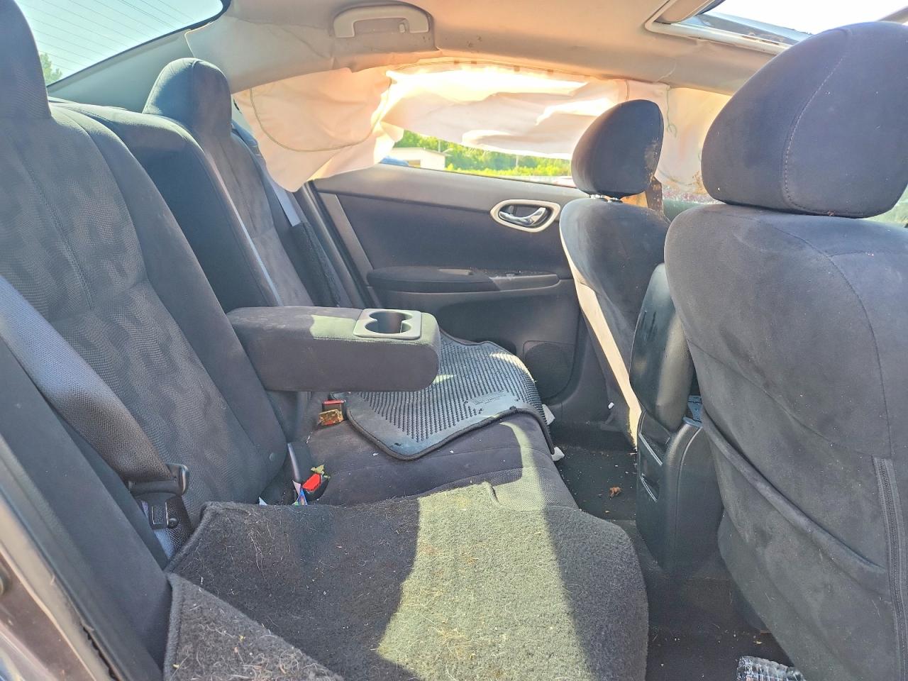 2013 Nissan Sentra S Gray vin: 3N1AB7AP3DL659866