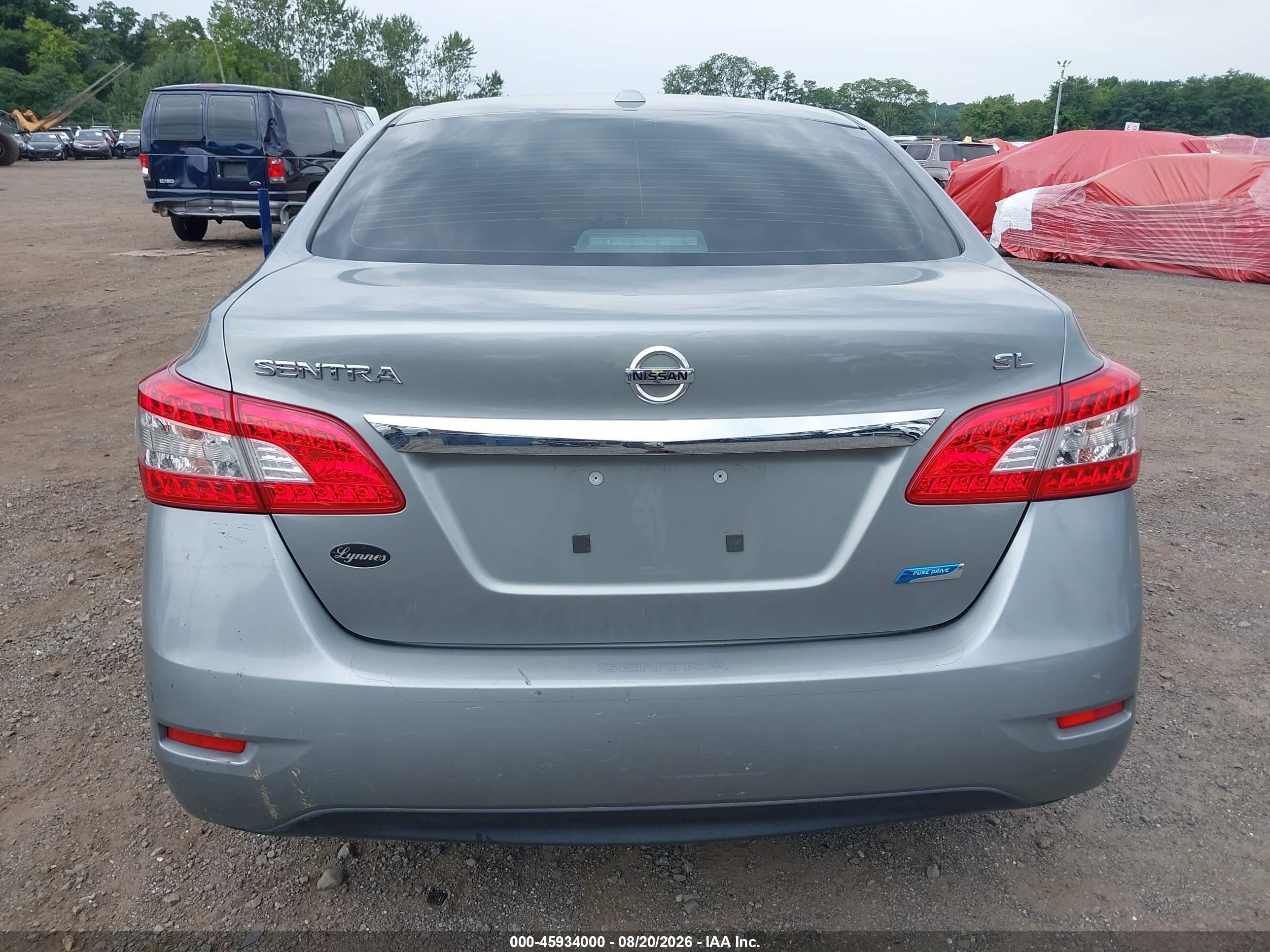2013 Nissan Sentra Sl Gray vin: 3N1AB7AP3DL663447
