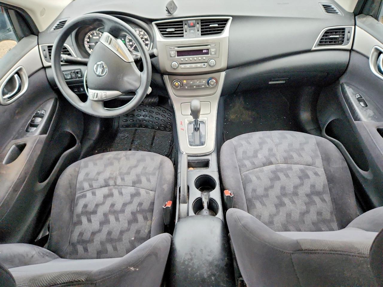 2013 Nissan Sentra S Black vin: 3N1AB7AP3DL663593