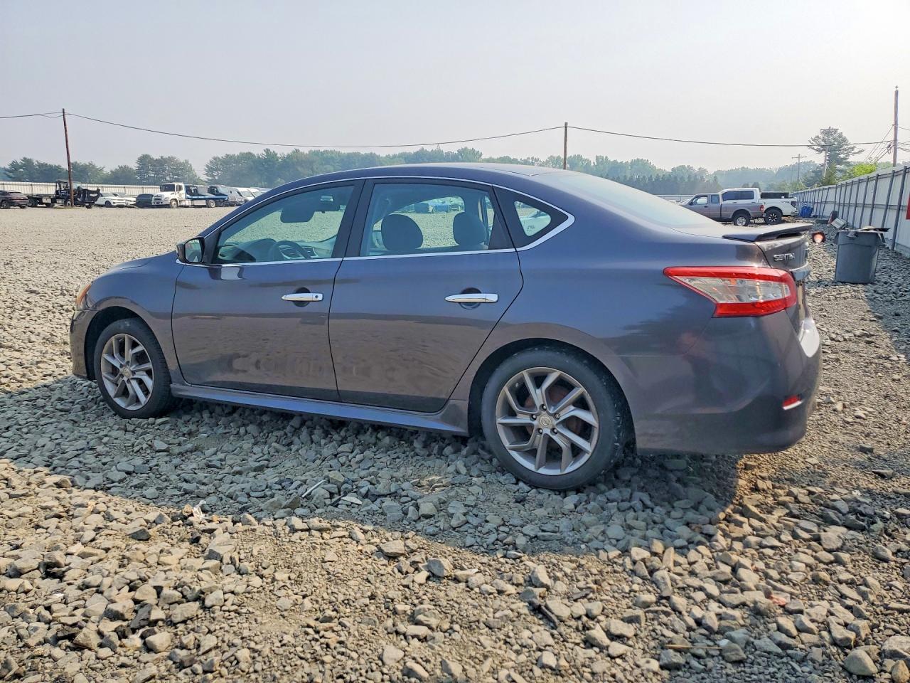 2013 Nissan Sentra S Gray vin: 3N1AB7AP3DL663996