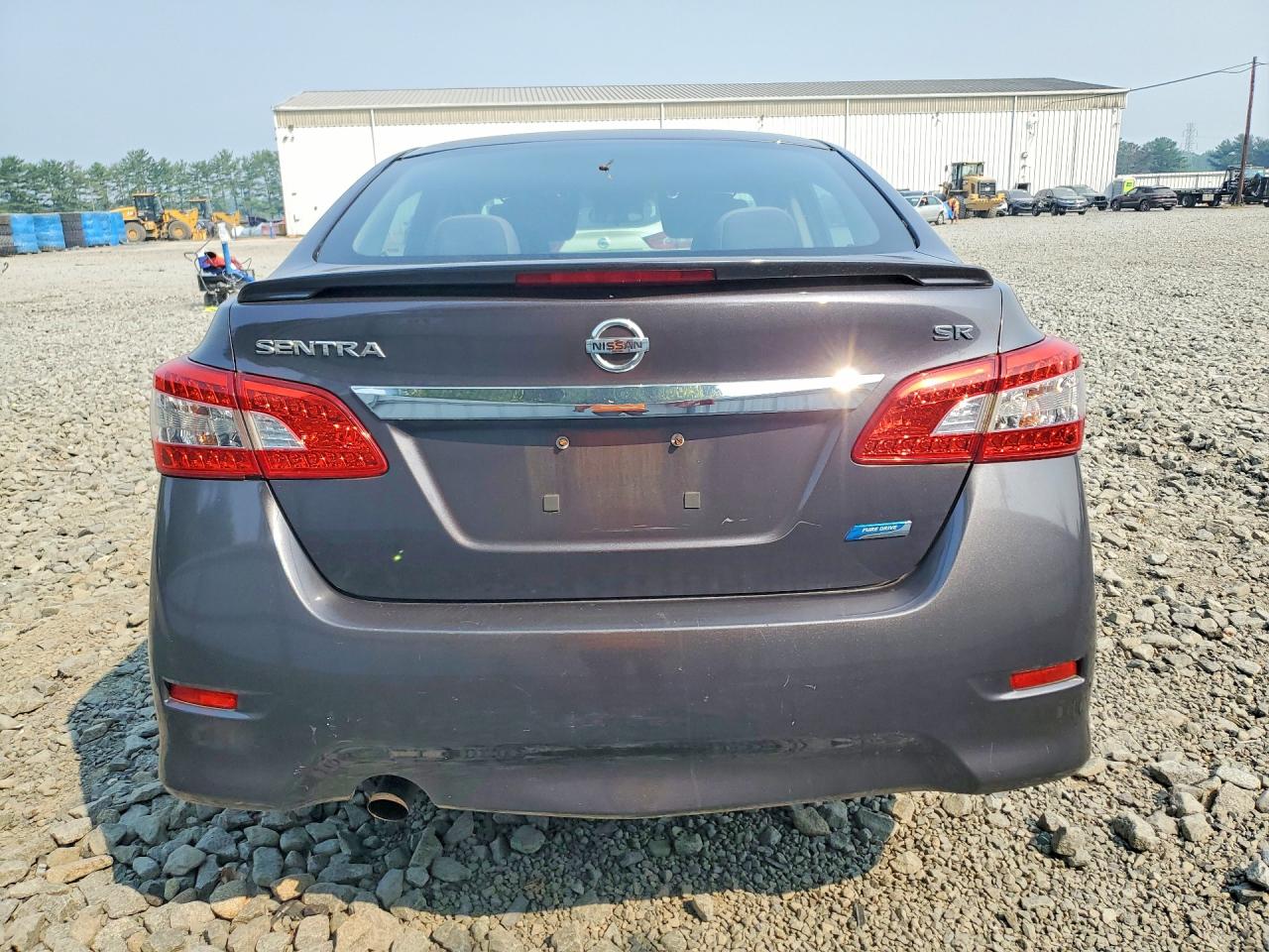2013 Nissan Sentra S Gray vin: 3N1AB7AP3DL663996