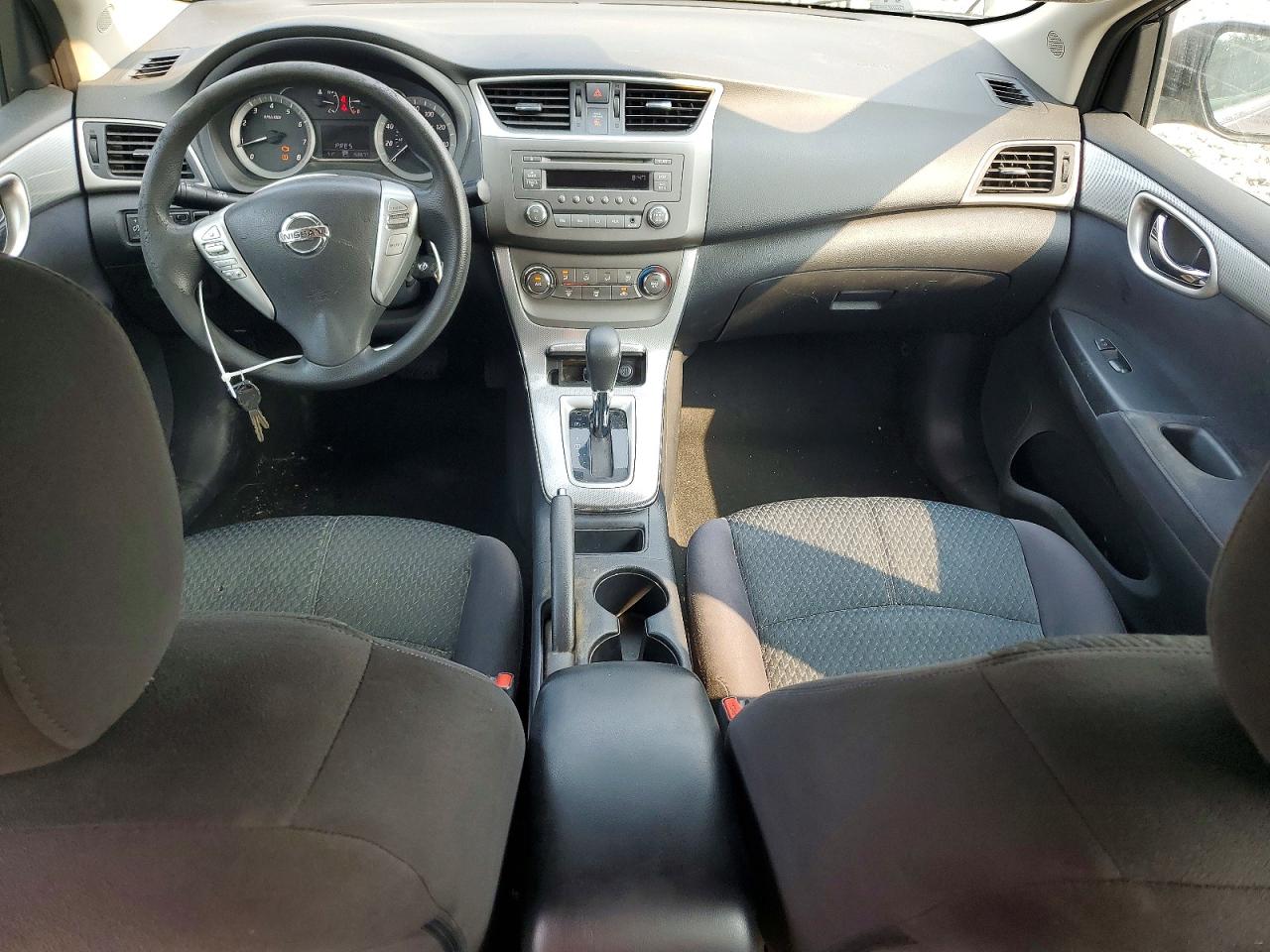 2013 Nissan Sentra S Gray vin: 3N1AB7AP3DL663996