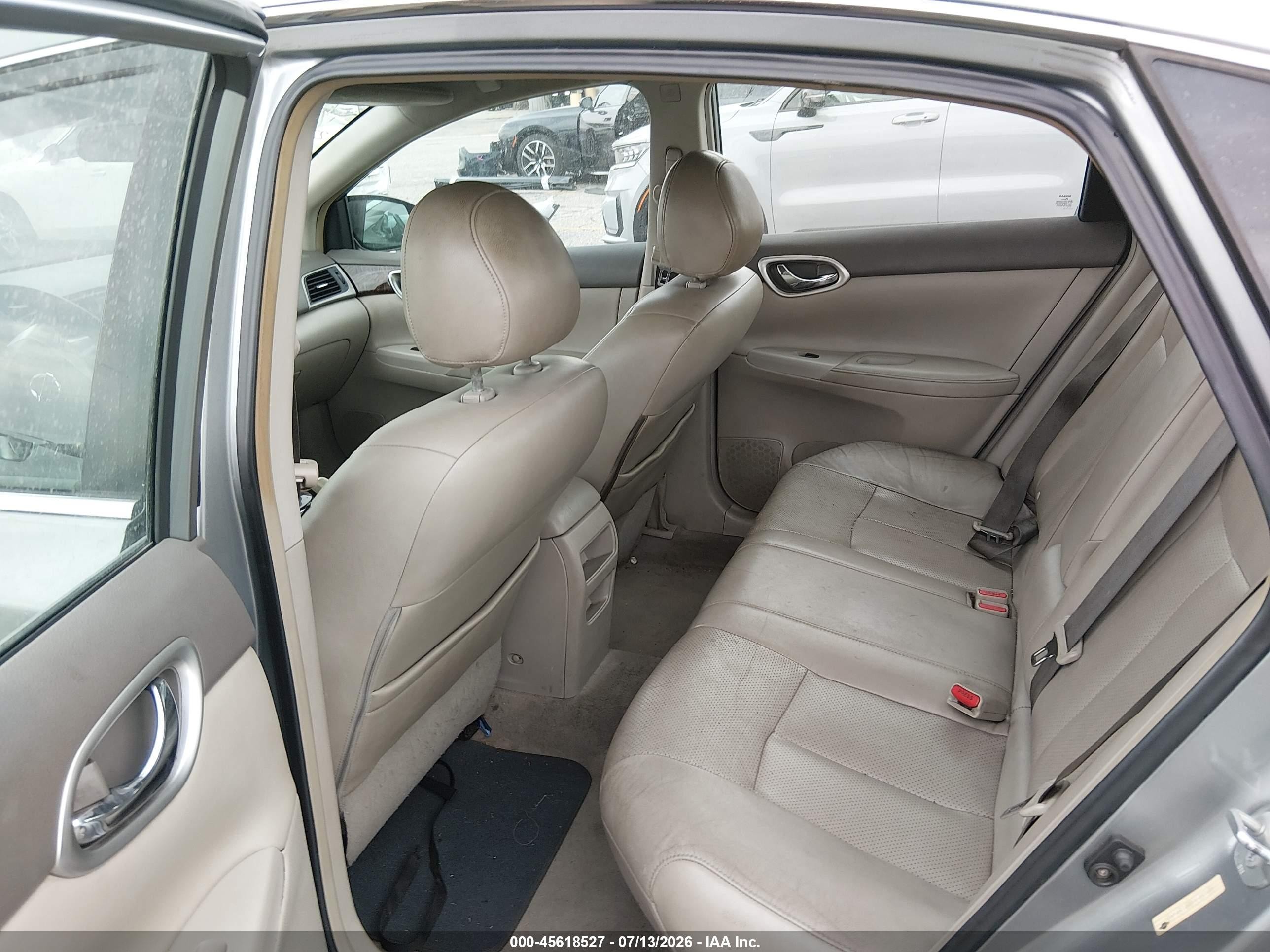 2013 Nissan Sentra Sl Gray vin: 3N1AB7AP3DL667871
