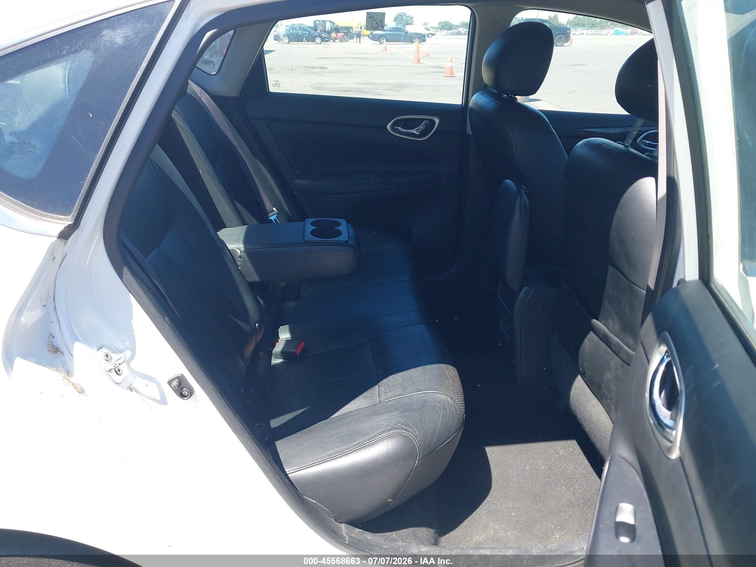 2013 Nissan Sentra Sl White vin: 3N1AB7AP3DL671743