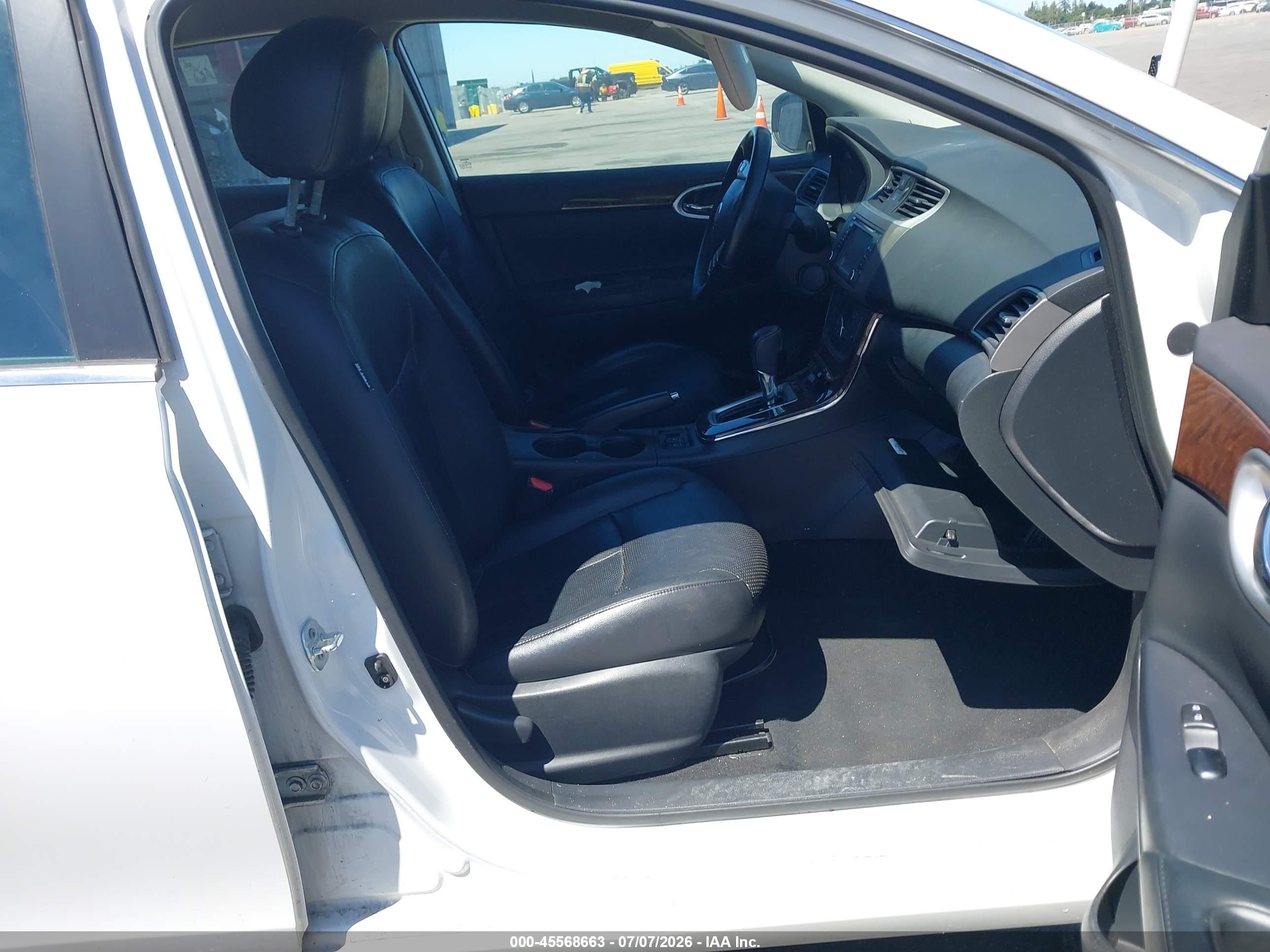 2013 Nissan Sentra Sl White vin: 3N1AB7AP3DL671743