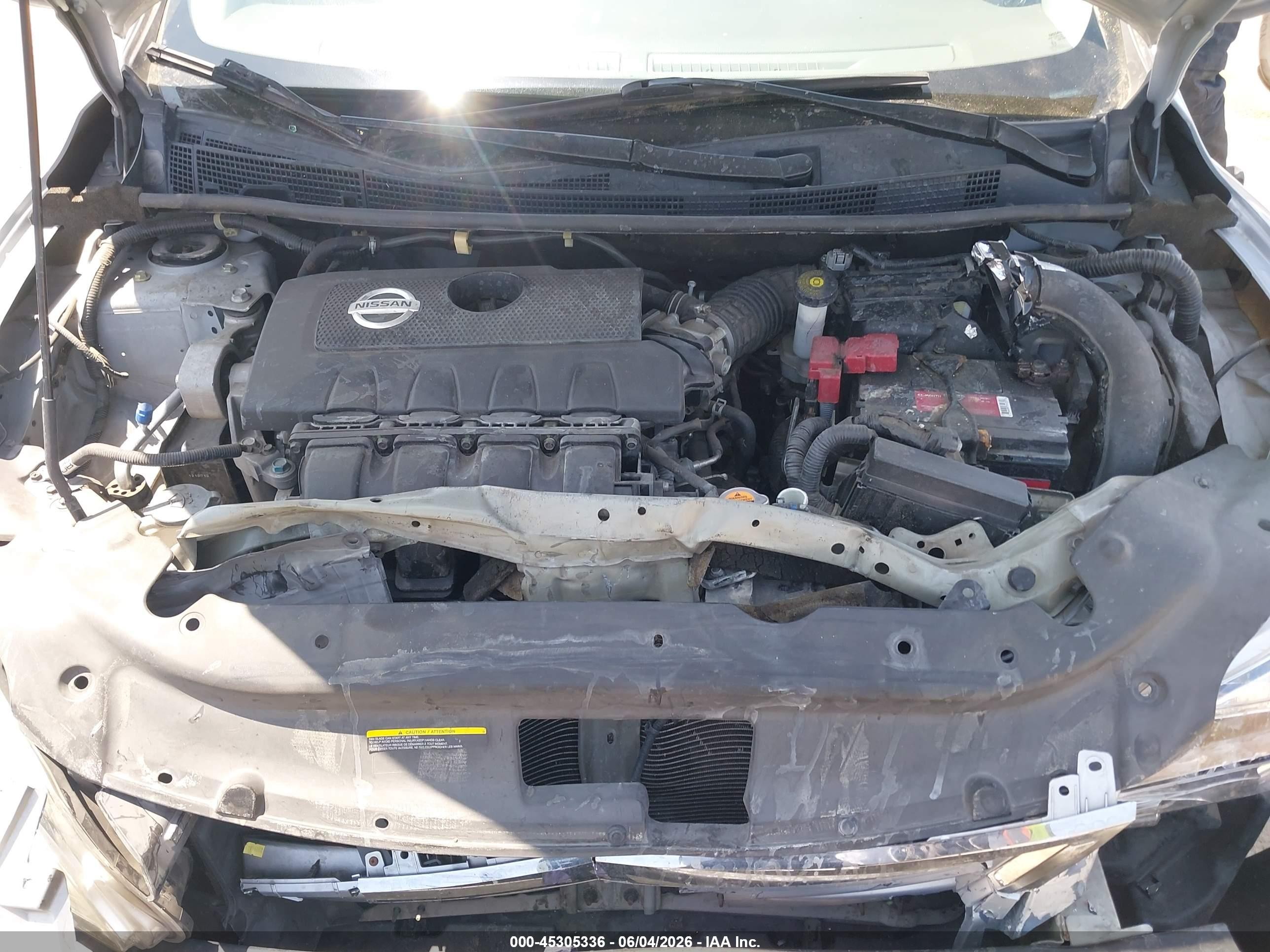 2013 Nissan Sentra Sv Silver vin: 3N1AB7AP3DL675646