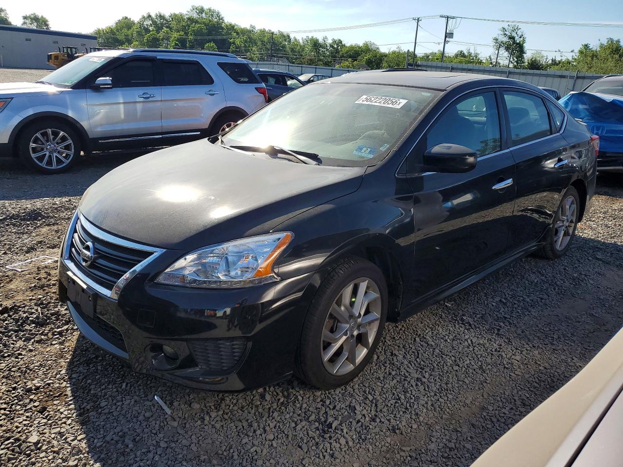 2013 Nissan Sentra S Black vin: 3N1AB7AP3DL679809