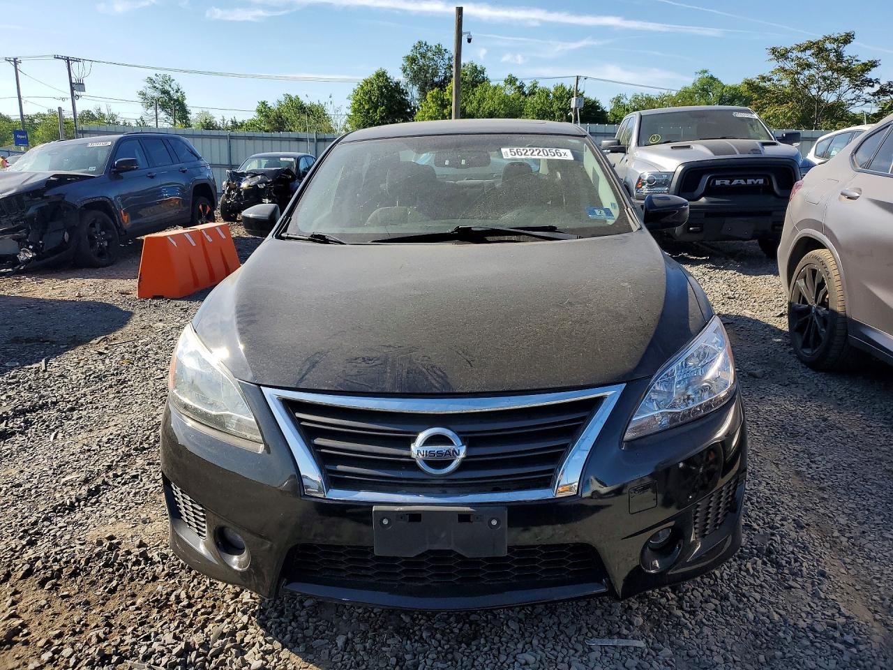 2013 Nissan Sentra S Black vin: 3N1AB7AP3DL679809