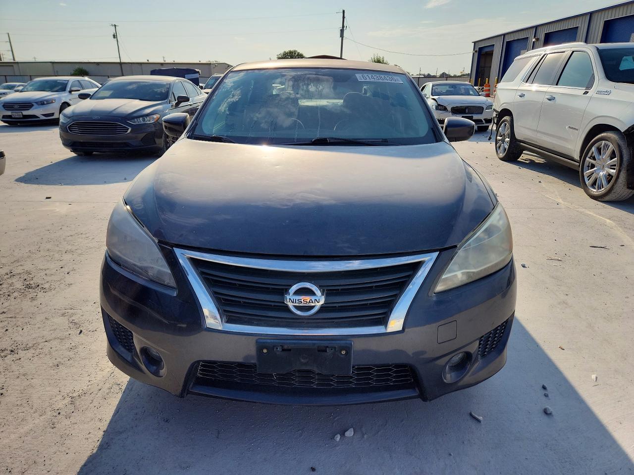 2013 Nissan Sentra S Gray vin: 3N1AB7AP3DL690731
