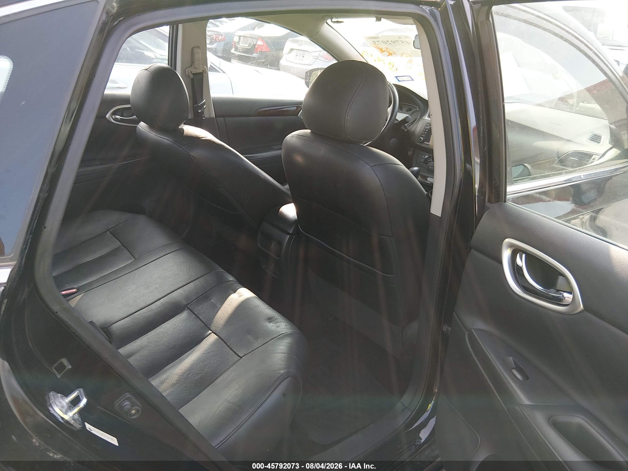 2013 Nissan Sentra Sl Black vin: 3N1AB7AP3DL697355
