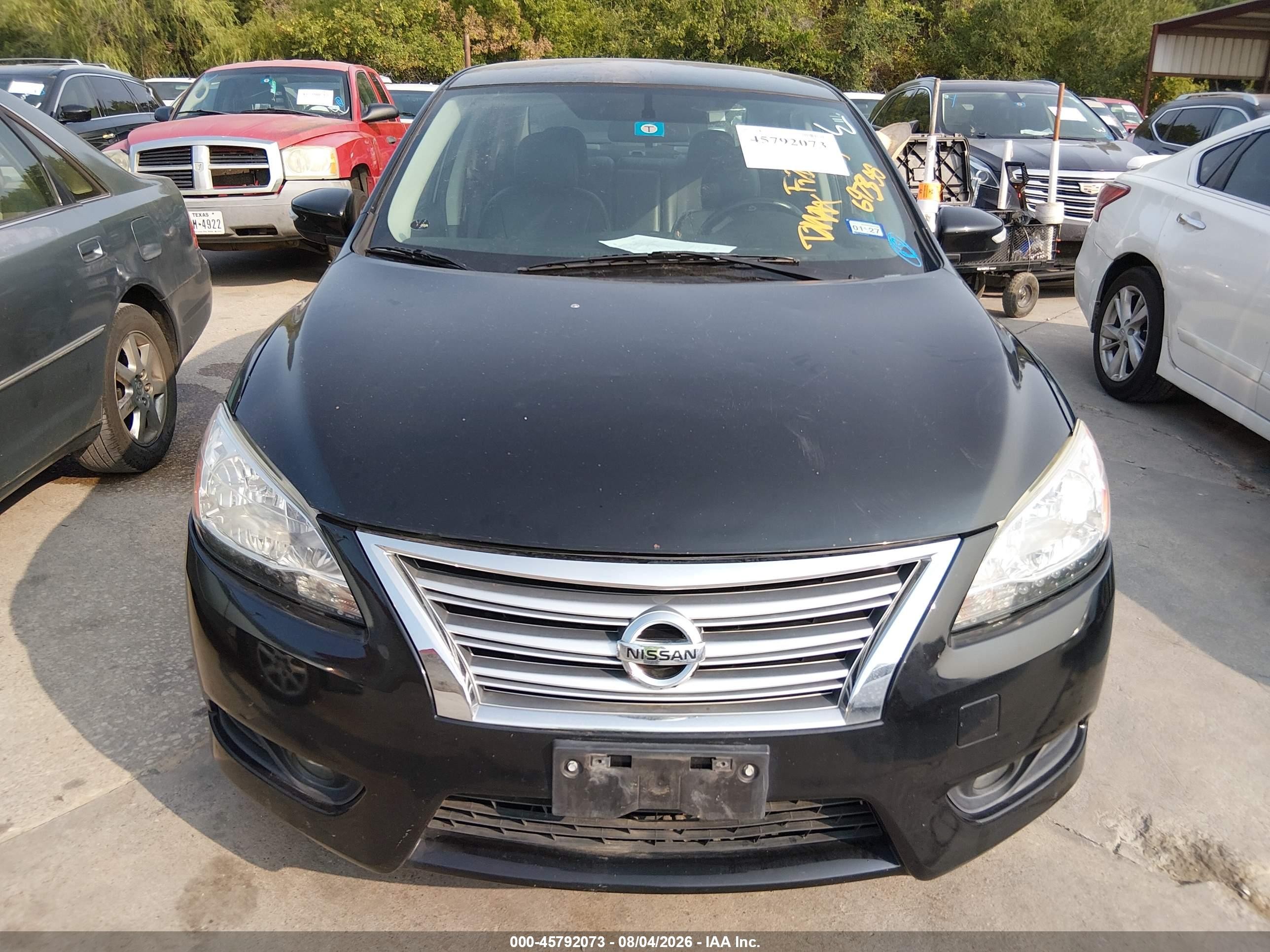 2013 Nissan Sentra Sl Black vin: 3N1AB7AP3DL697355