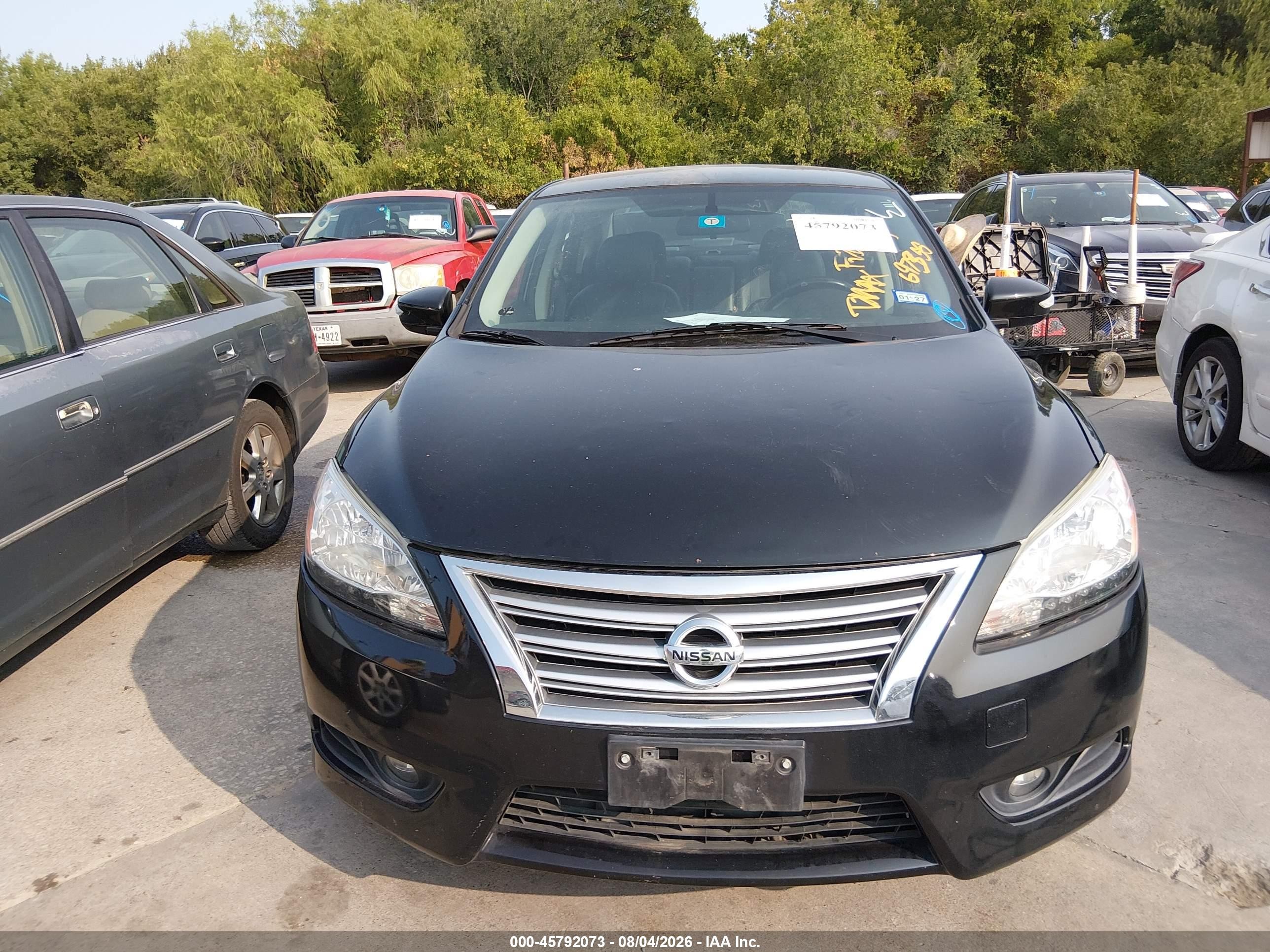 2013 Nissan Sentra Sl Black vin: 3N1AB7AP3DL697355