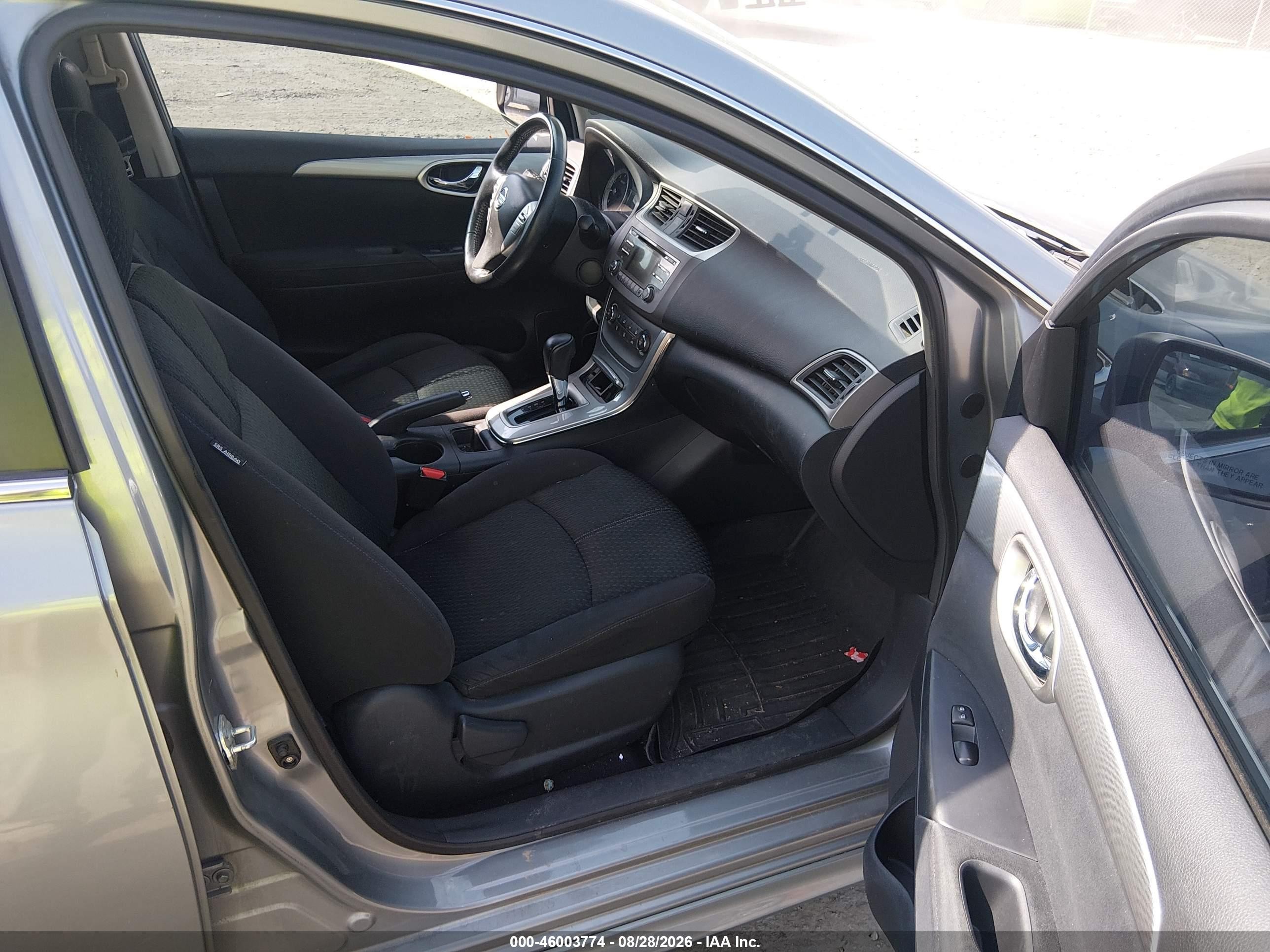 2013 Nissan Sentra Sr Gray vin: 3N1AB7AP3DL708936