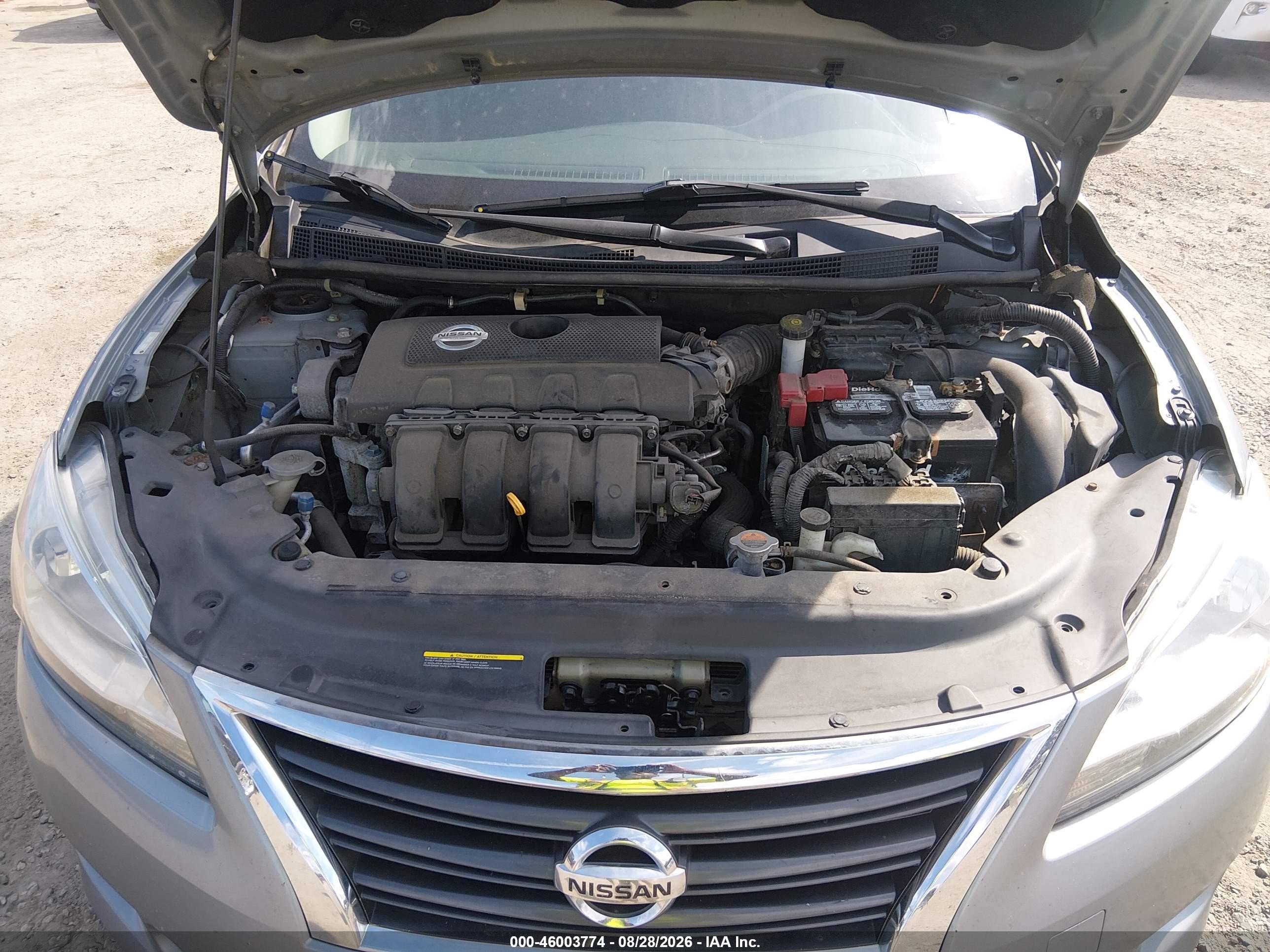 2013 Nissan Sentra Sr Gray vin: 3N1AB7AP3DL708936