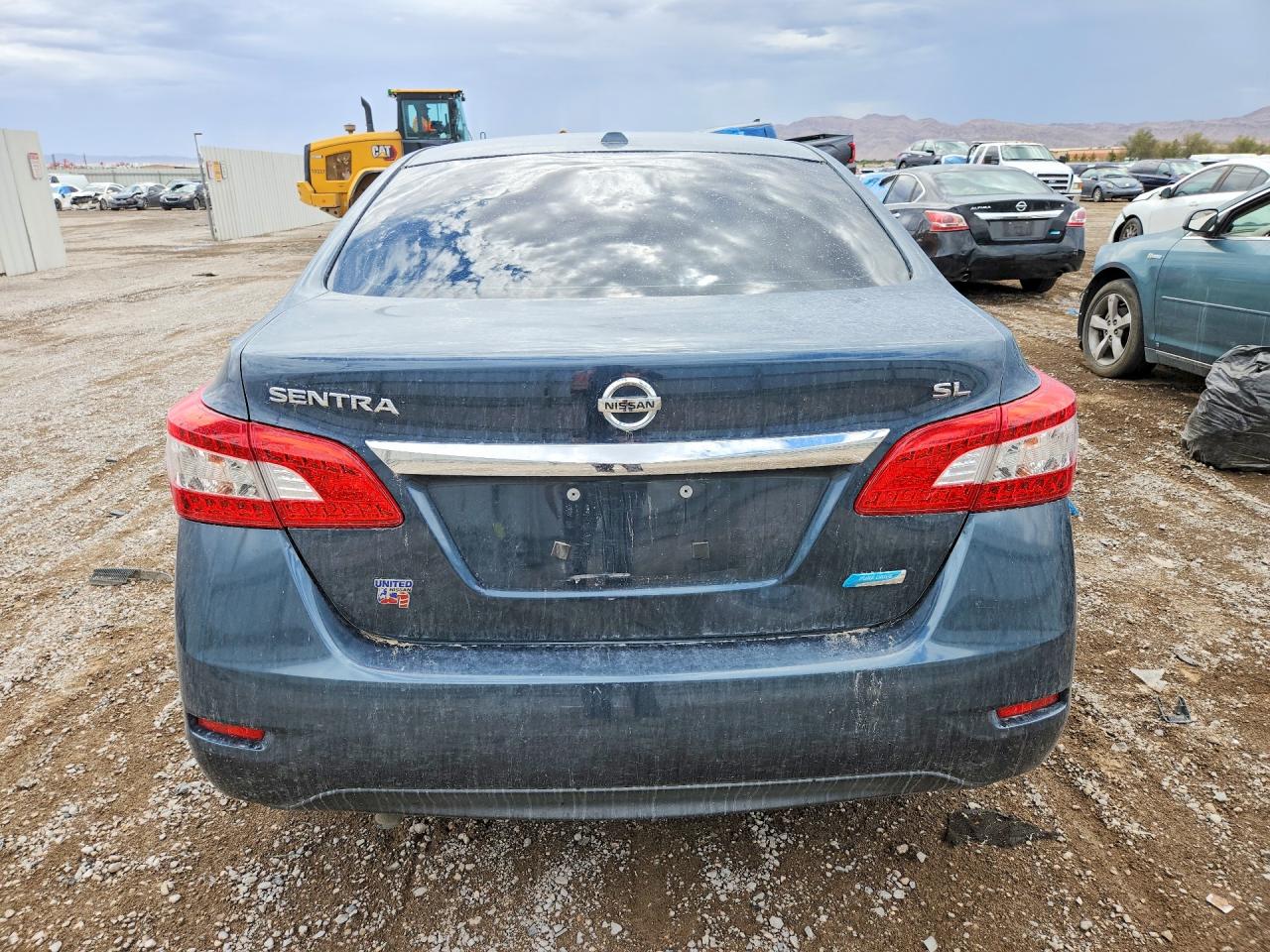 2013 Nissan Sentra S Gray vin: 3N1AB7AP3DL715319