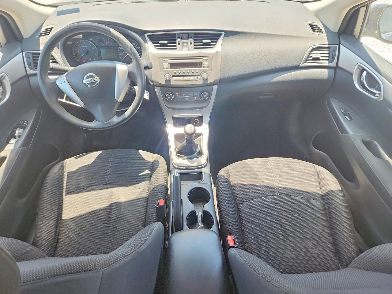 2013 Nissan Sentra S Gray vin: 3N1AB7AP3DL715563