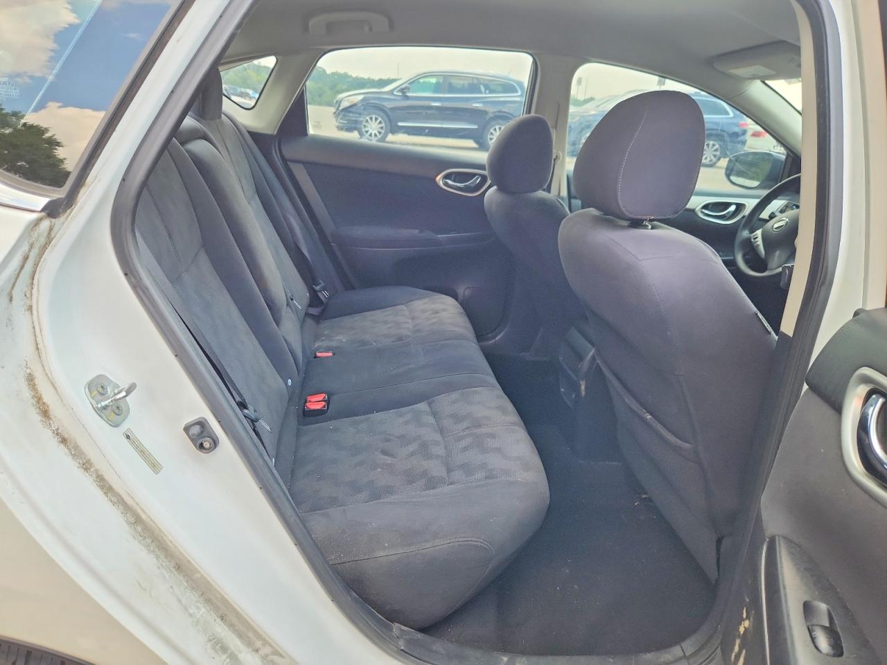2013 Nissan Sentra S White vin: 3N1AB7AP3DL717474