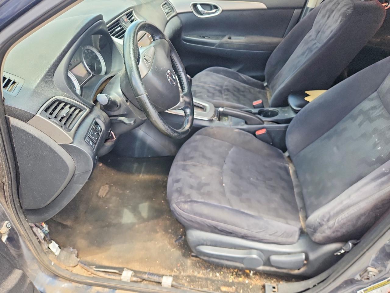2013 Nissan Sentra S Blue vin: 3N1AB7AP3DL721492