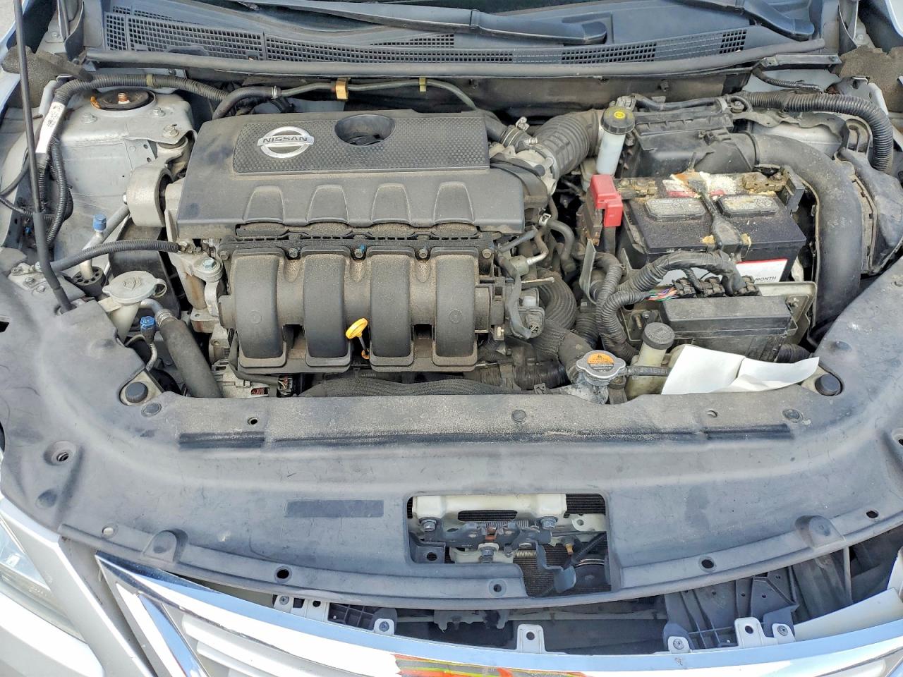 2013 Nissan Sentra S Silver vin: 3N1AB7AP3DL723047