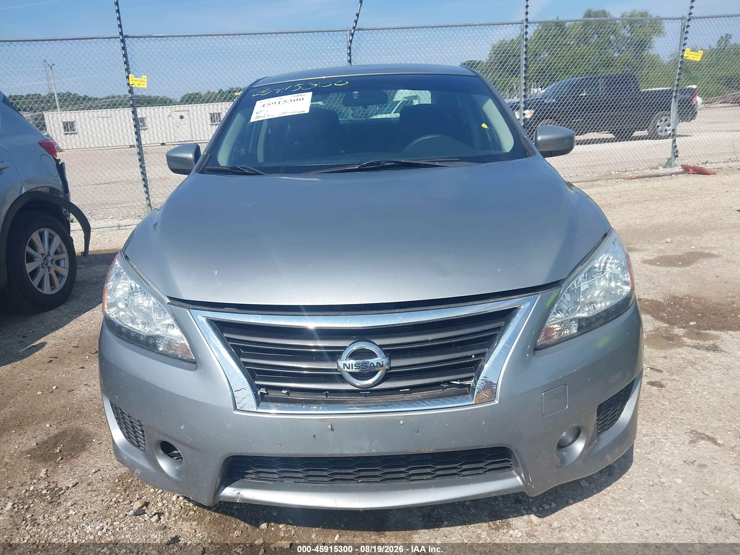 2013 Nissan Sentra Sr Gray vin: 3N1AB7AP3DL726465