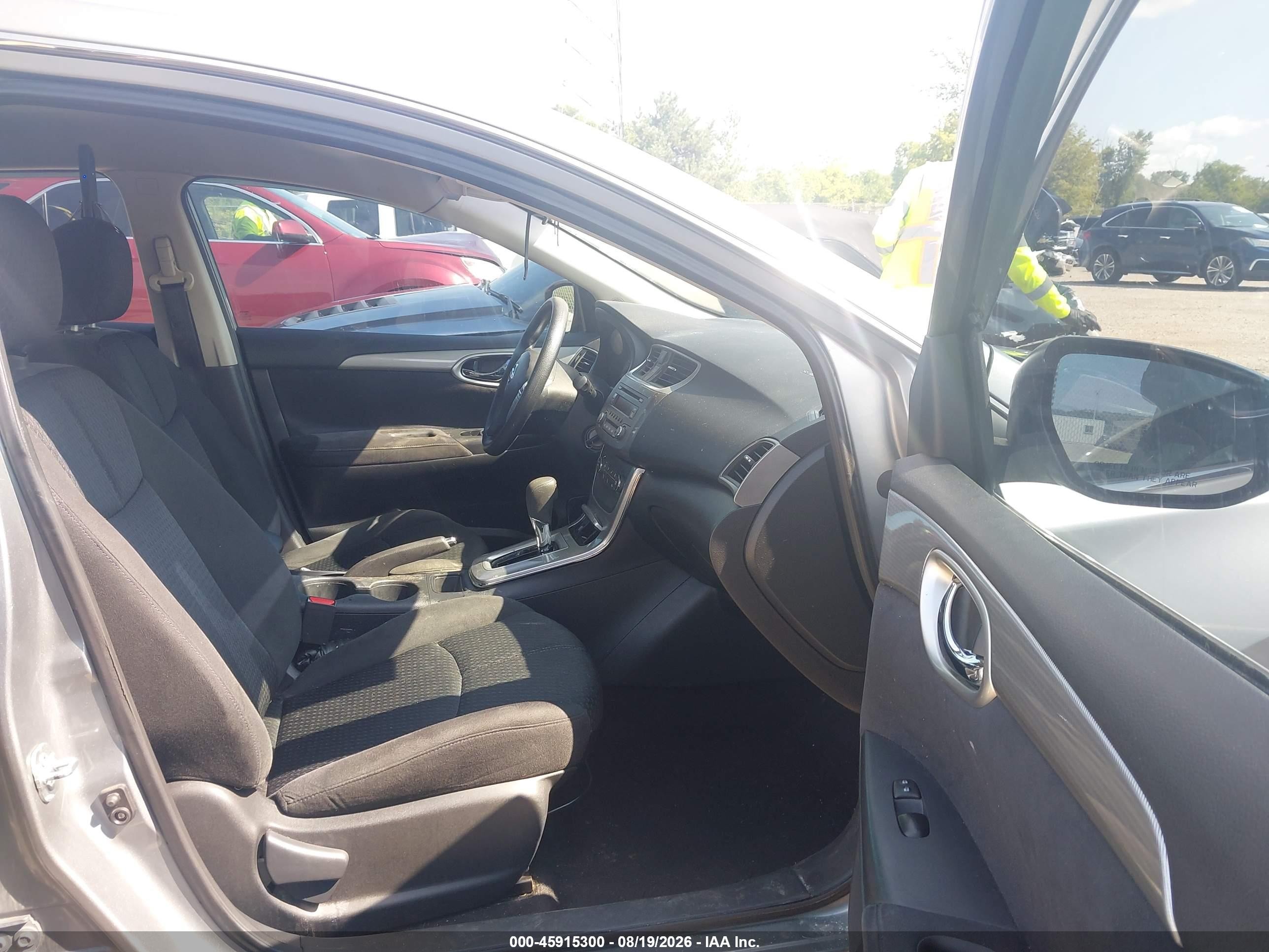 2013 Nissan Sentra Sr Gray vin: 3N1AB7AP3DL726465