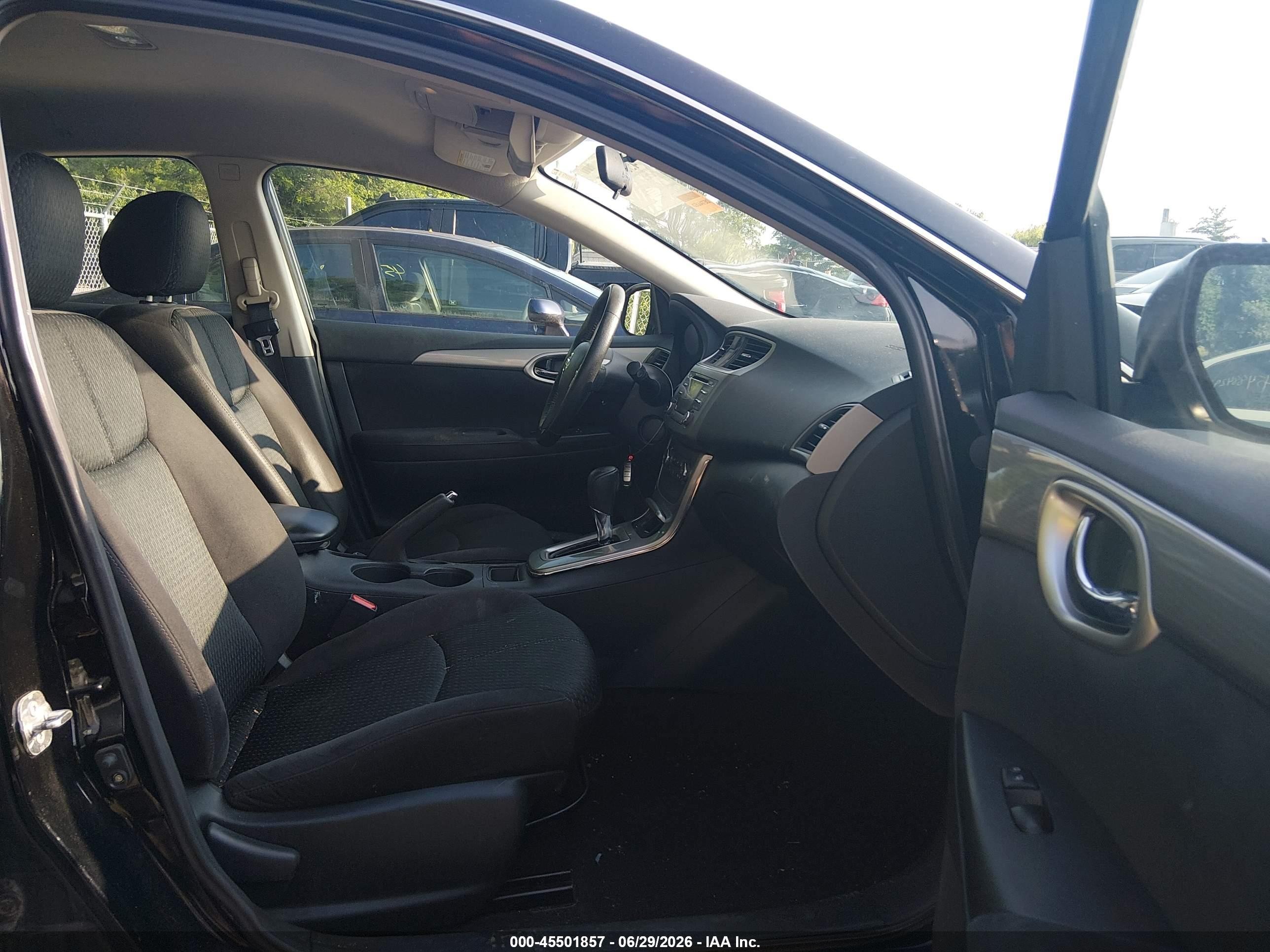 2013 Nissan Sentra Sr Black vin: 3N1AB7AP3DL728054