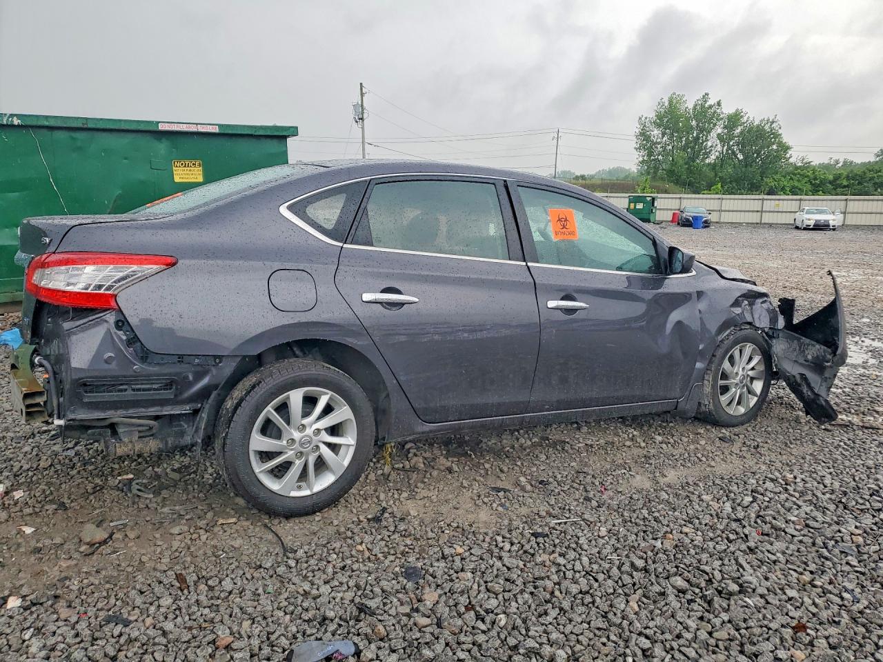 2013 Nissan Sentra S Gray vin: 3N1AB7AP3DL728832