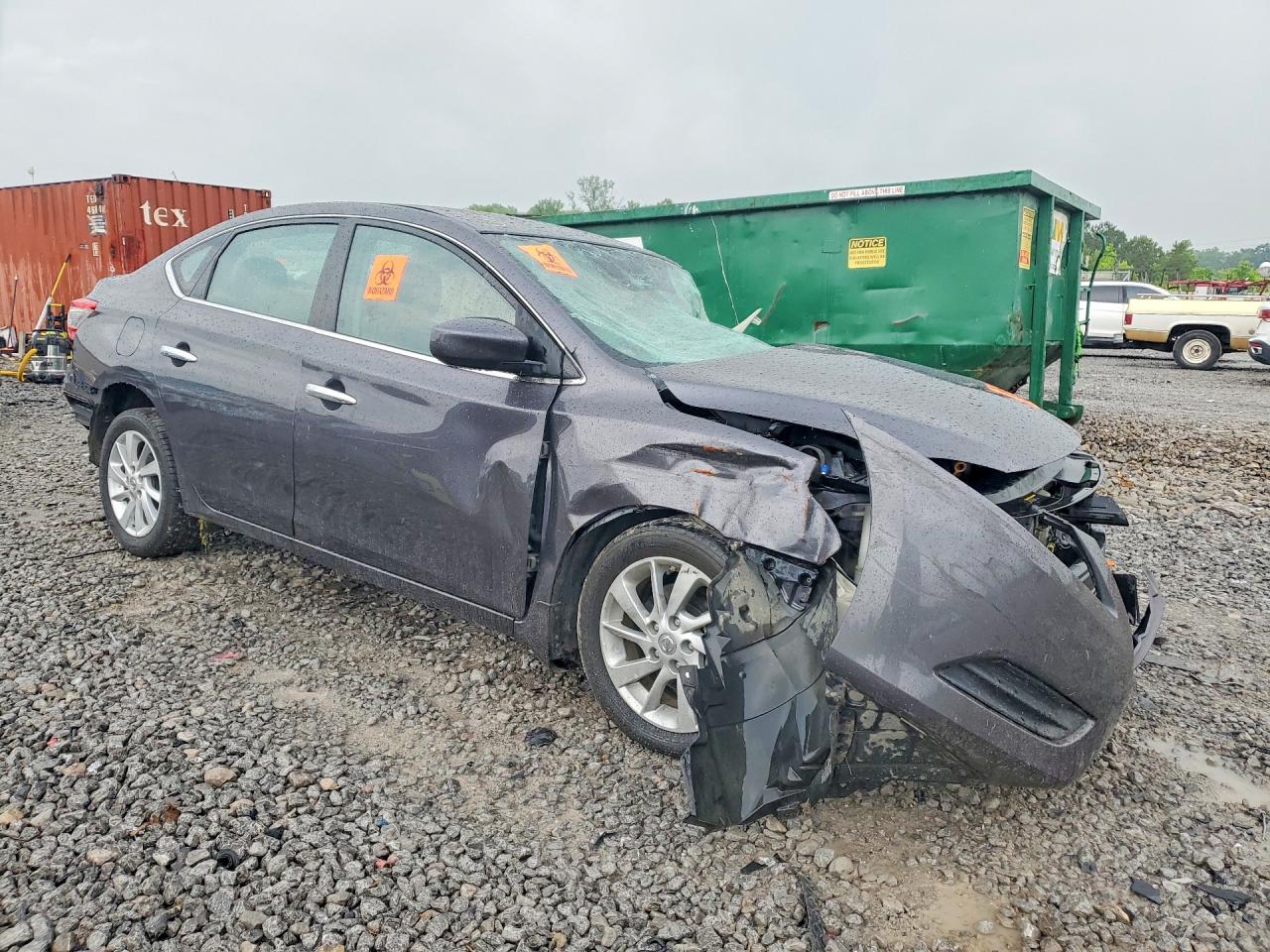 2013 Nissan Sentra S Gray vin: 3N1AB7AP3DL728832