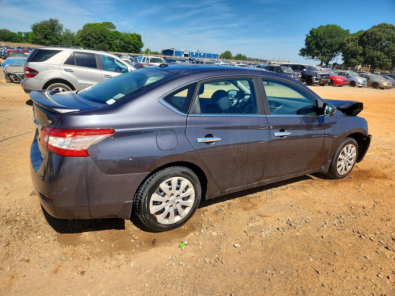 2013 Nissan Sentra S Charcoal vin: 3N1AB7AP3DL736445
