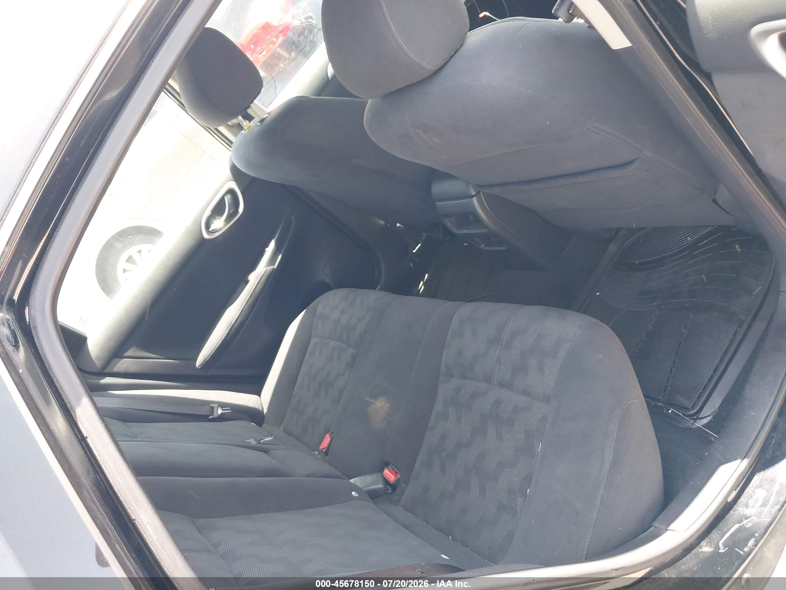 2013 Nissan Sentra Sv Black vin: 3N1AB7AP3DL740723
