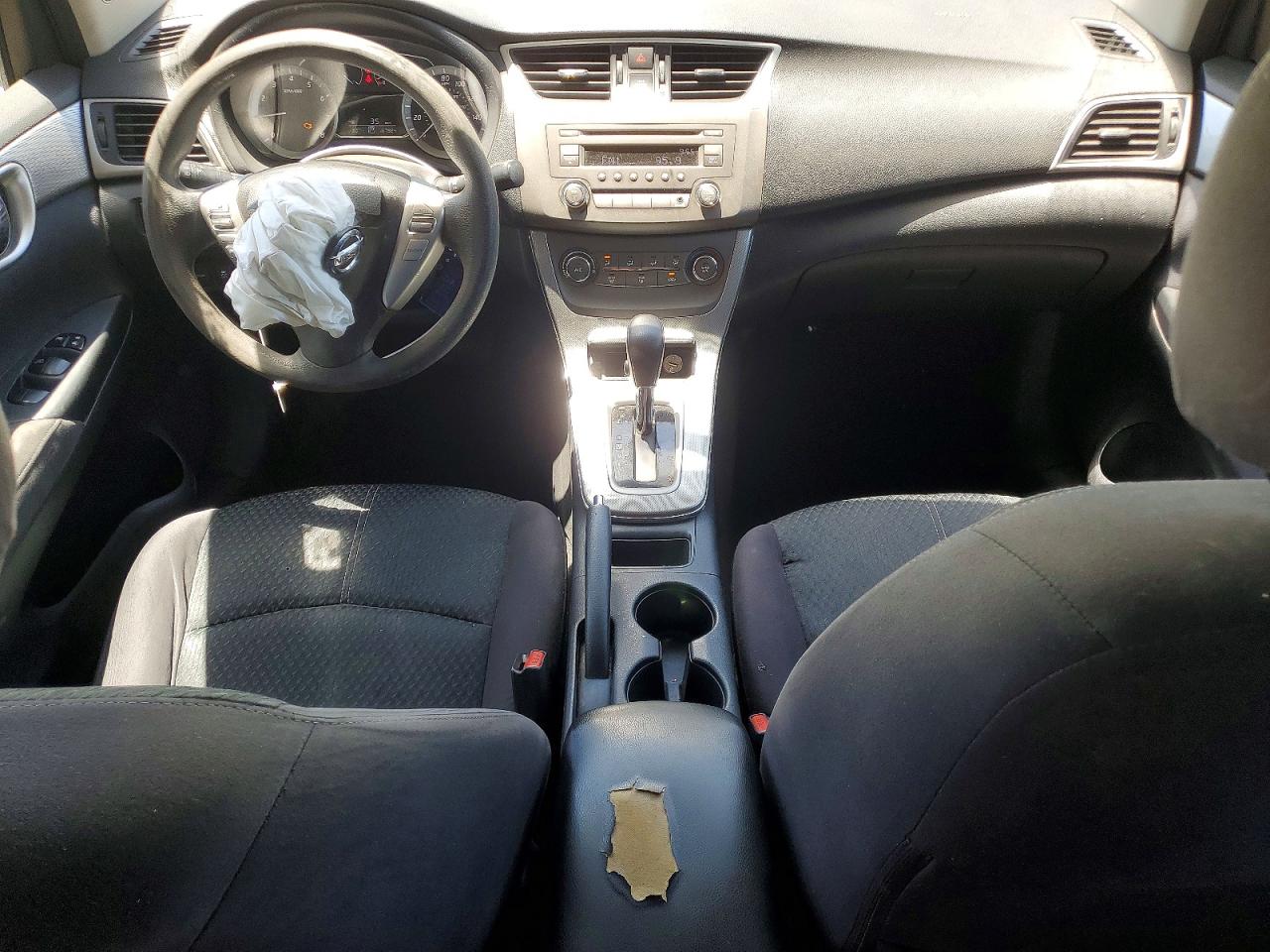 2013 Nissan Sentra S Silver vin: 3N1AB7AP3DL748627