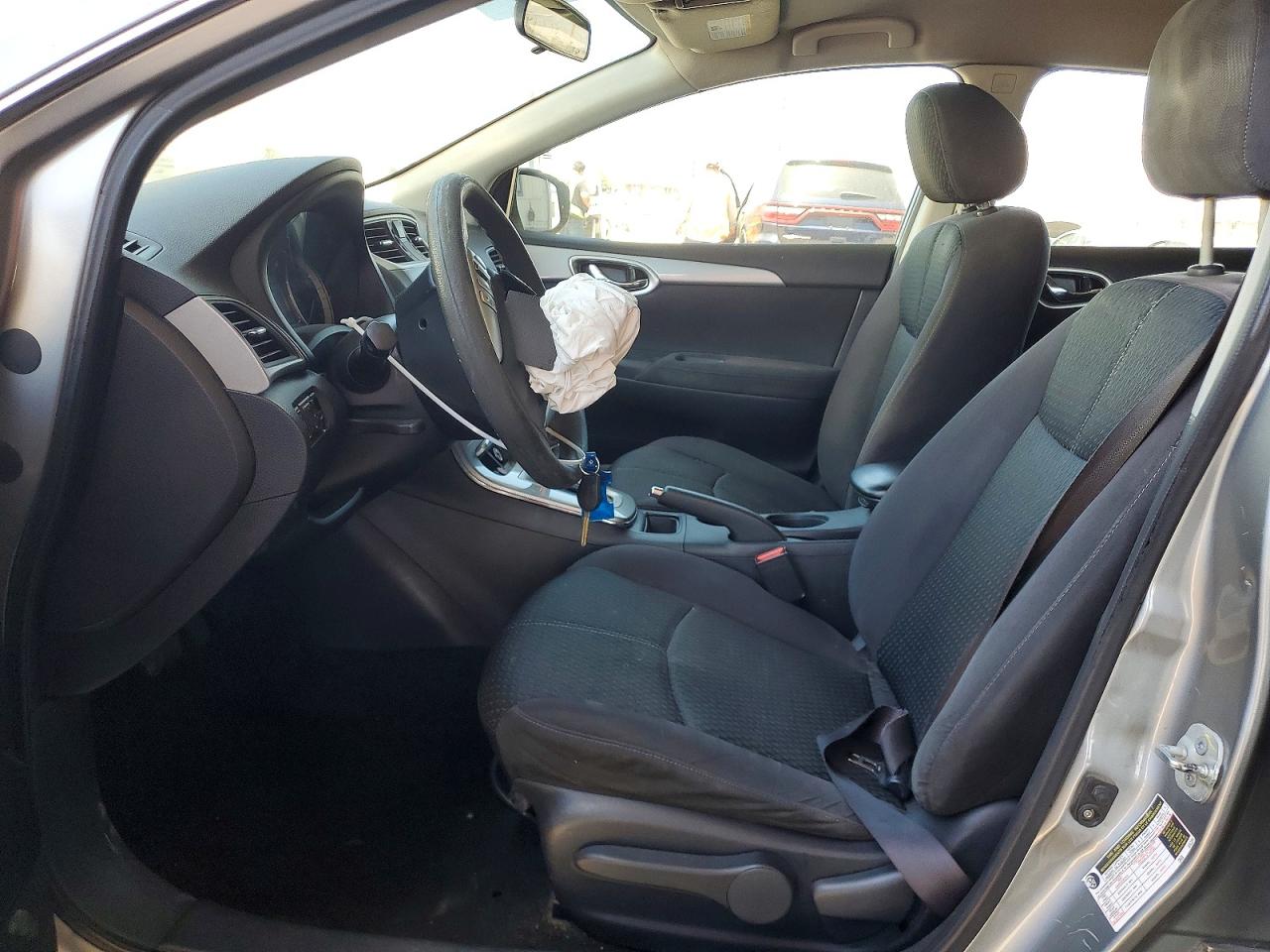 2013 Nissan Sentra S Silver vin: 3N1AB7AP3DL748627