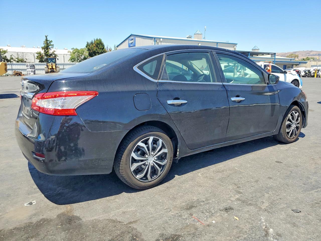 2013 Nissan Sentra S Black vin: 3N1AB7AP3DL765492