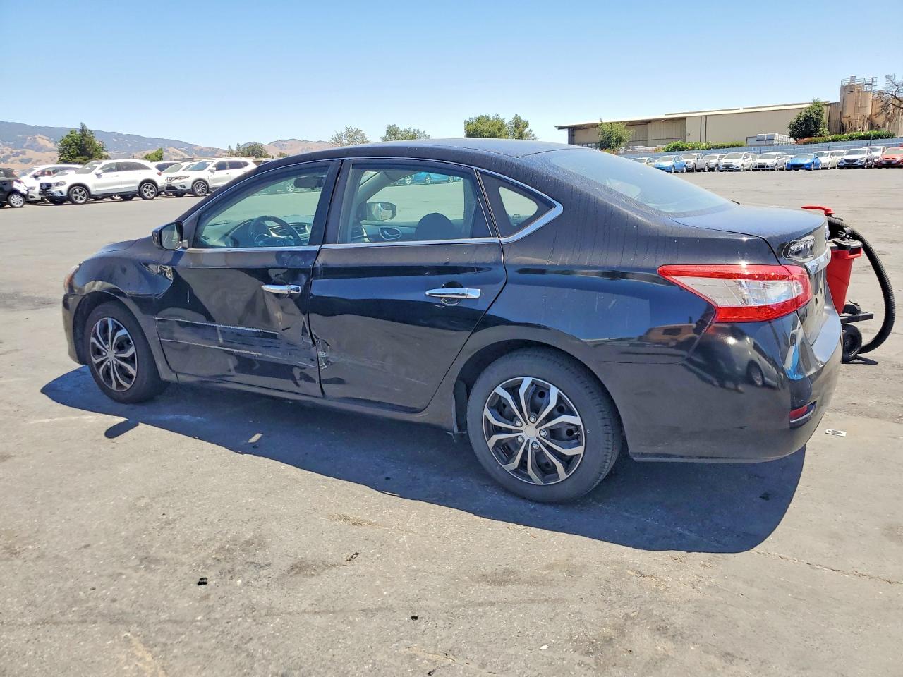 2013 Nissan Sentra S Black vin: 3N1AB7AP3DL765492