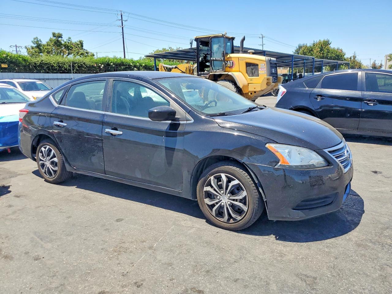 2013 Nissan Sentra S Black vin: 3N1AB7AP3DL765492