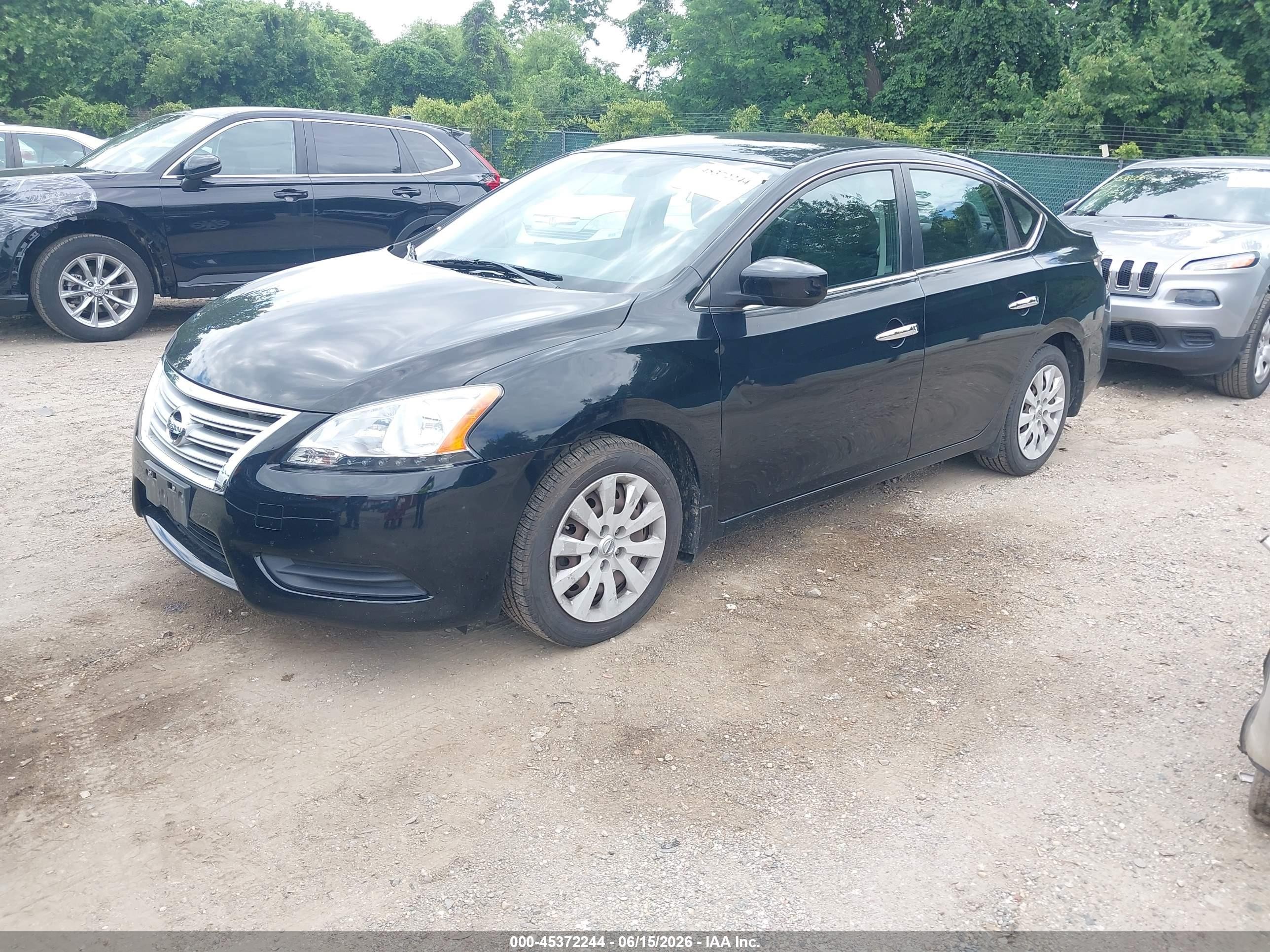 2013 Nissan Sentra Fe+ Sv Black vin: 3N1AB7AP3DL769042