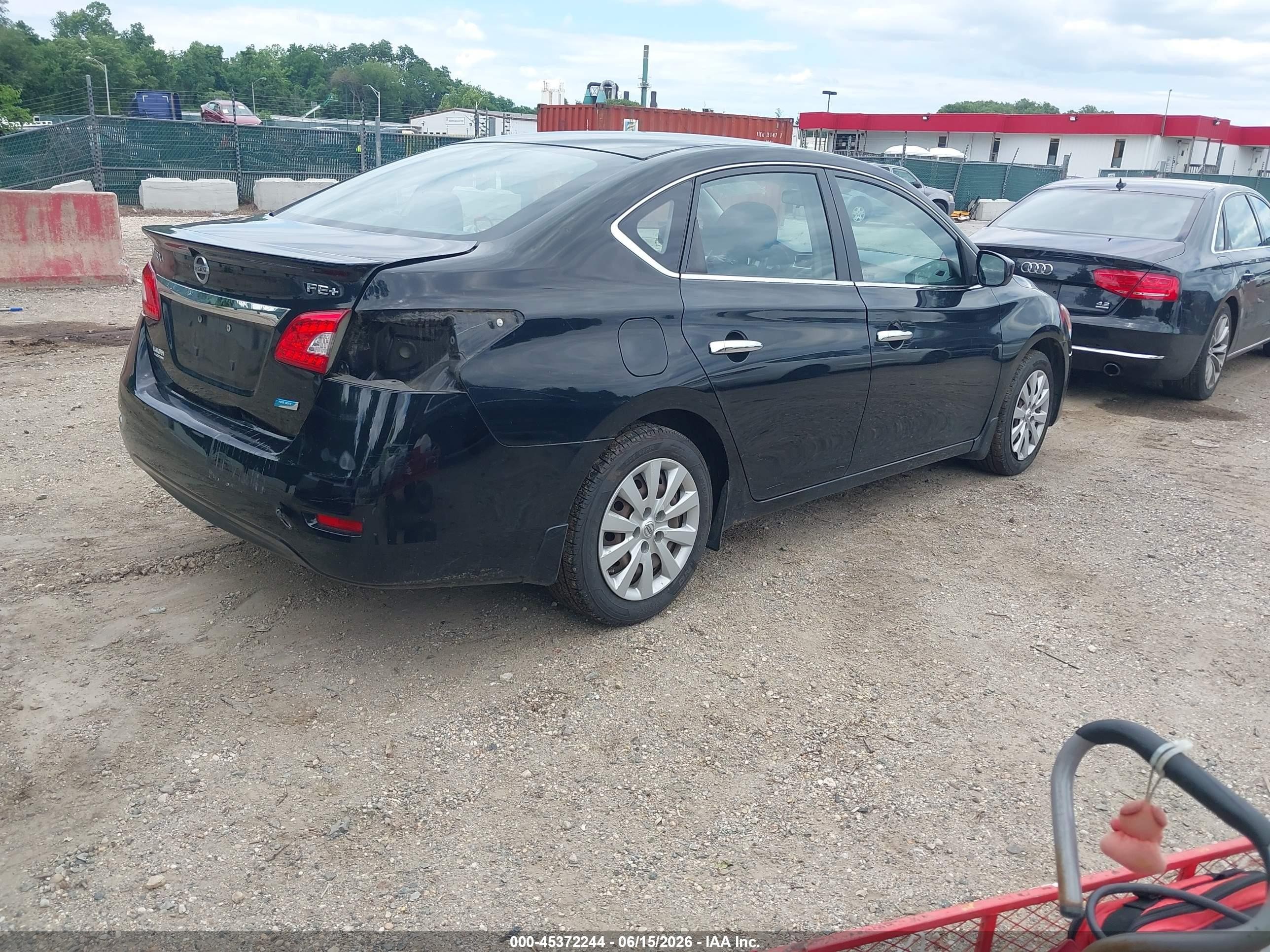 2013 Nissan Sentra Fe+ Sv Black vin: 3N1AB7AP3DL769042