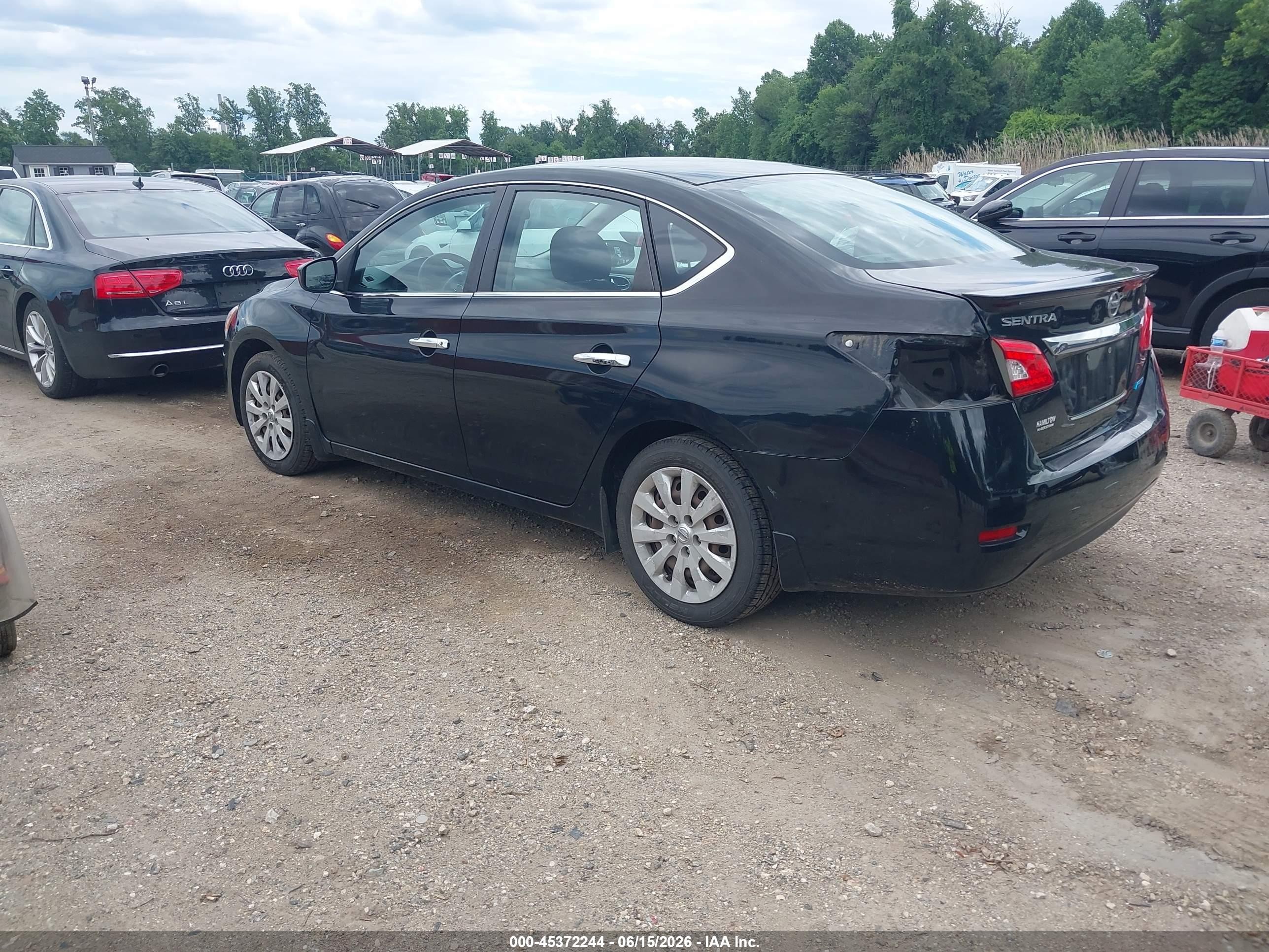 2013 Nissan Sentra Fe+ Sv Black vin: 3N1AB7AP3DL769042