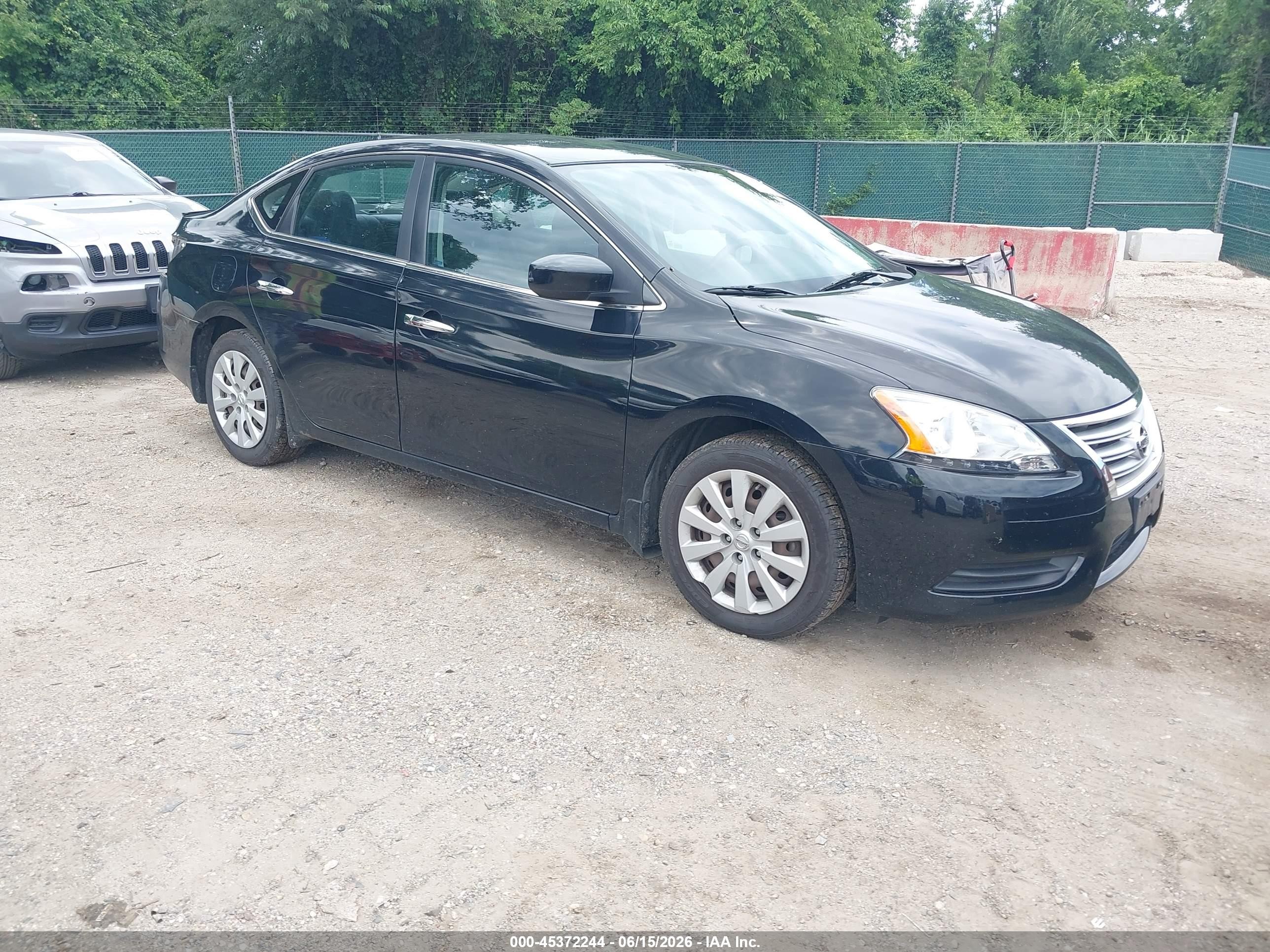 2013 Nissan Sentra Fe+ Sv Black vin: 3N1AB7AP3DL769042