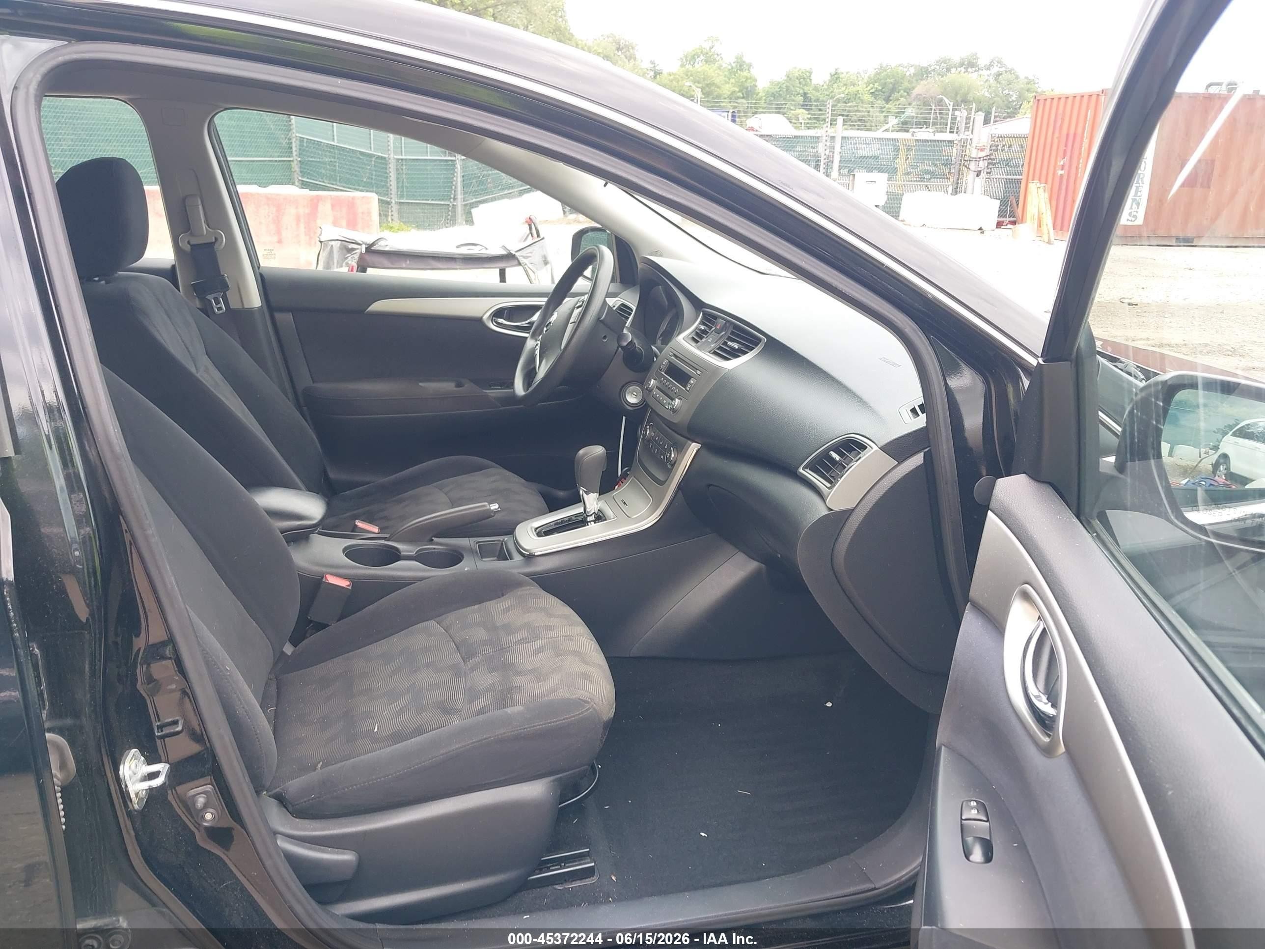 2013 Nissan Sentra Fe+ Sv Black vin: 3N1AB7AP3DL769042