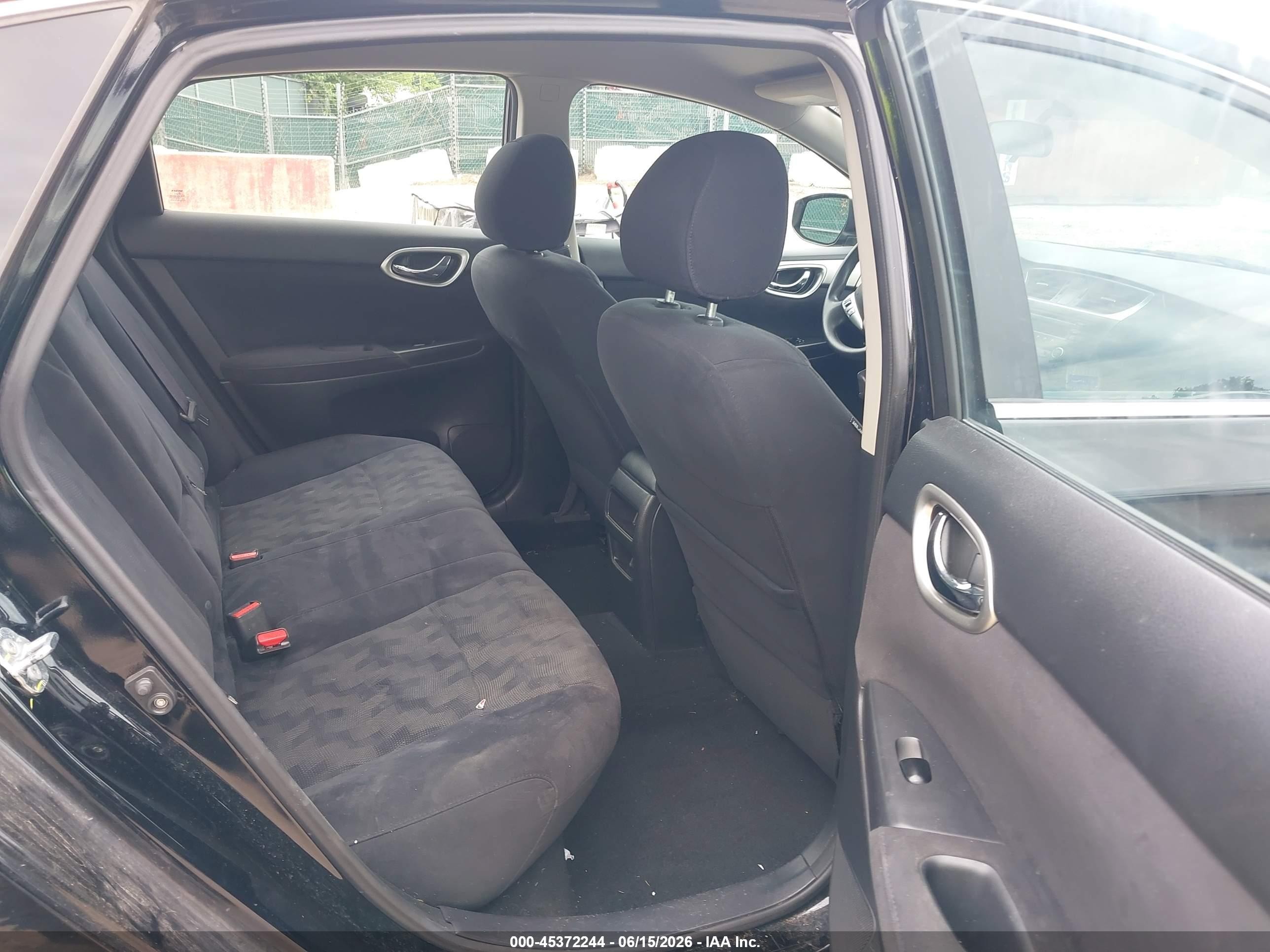 2013 Nissan Sentra Fe+ Sv Black vin: 3N1AB7AP3DL769042