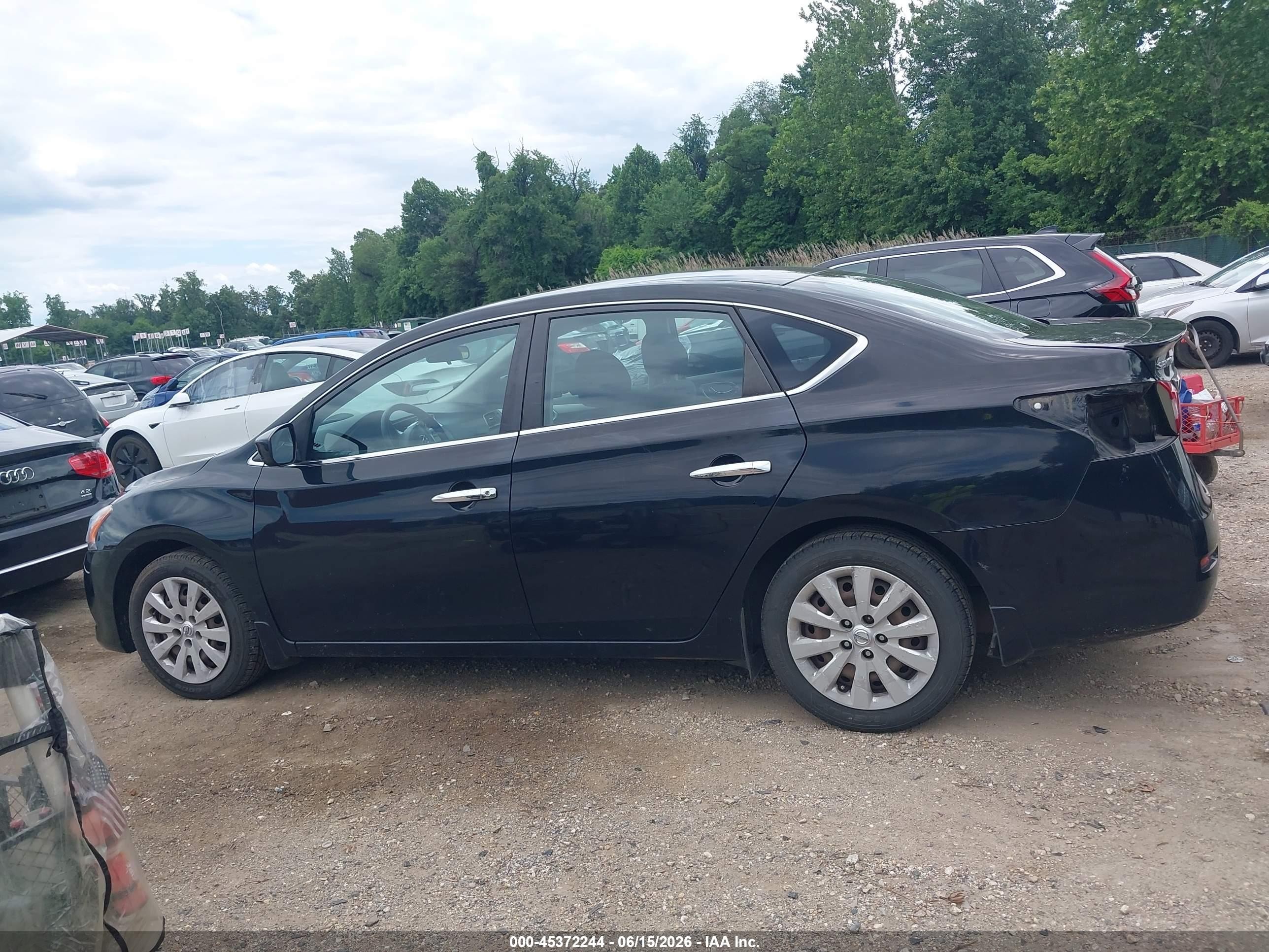 2013 Nissan Sentra Fe+ Sv Black vin: 3N1AB7AP3DL769042