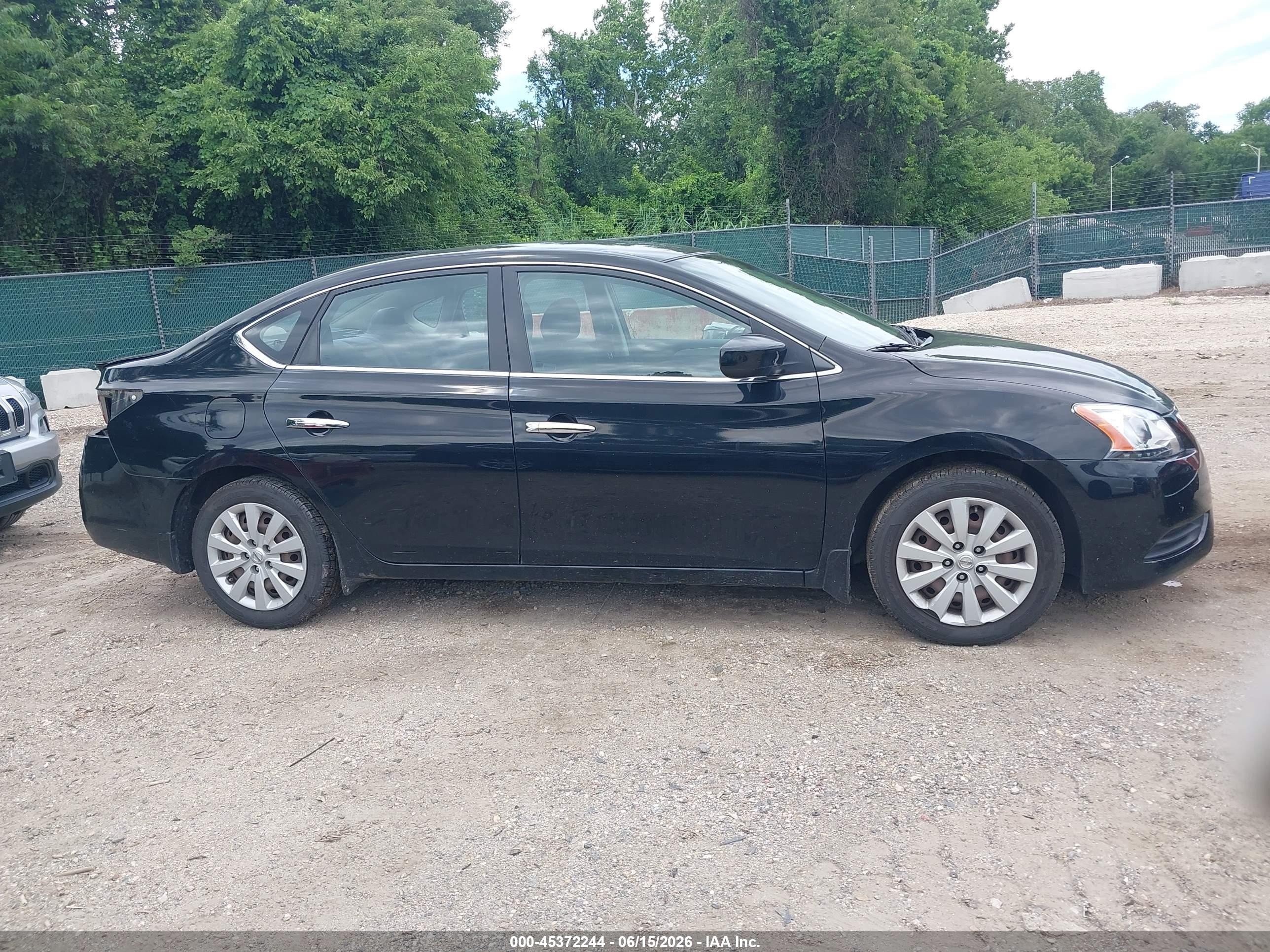 2013 Nissan Sentra Fe+ Sv Black vin: 3N1AB7AP3DL769042