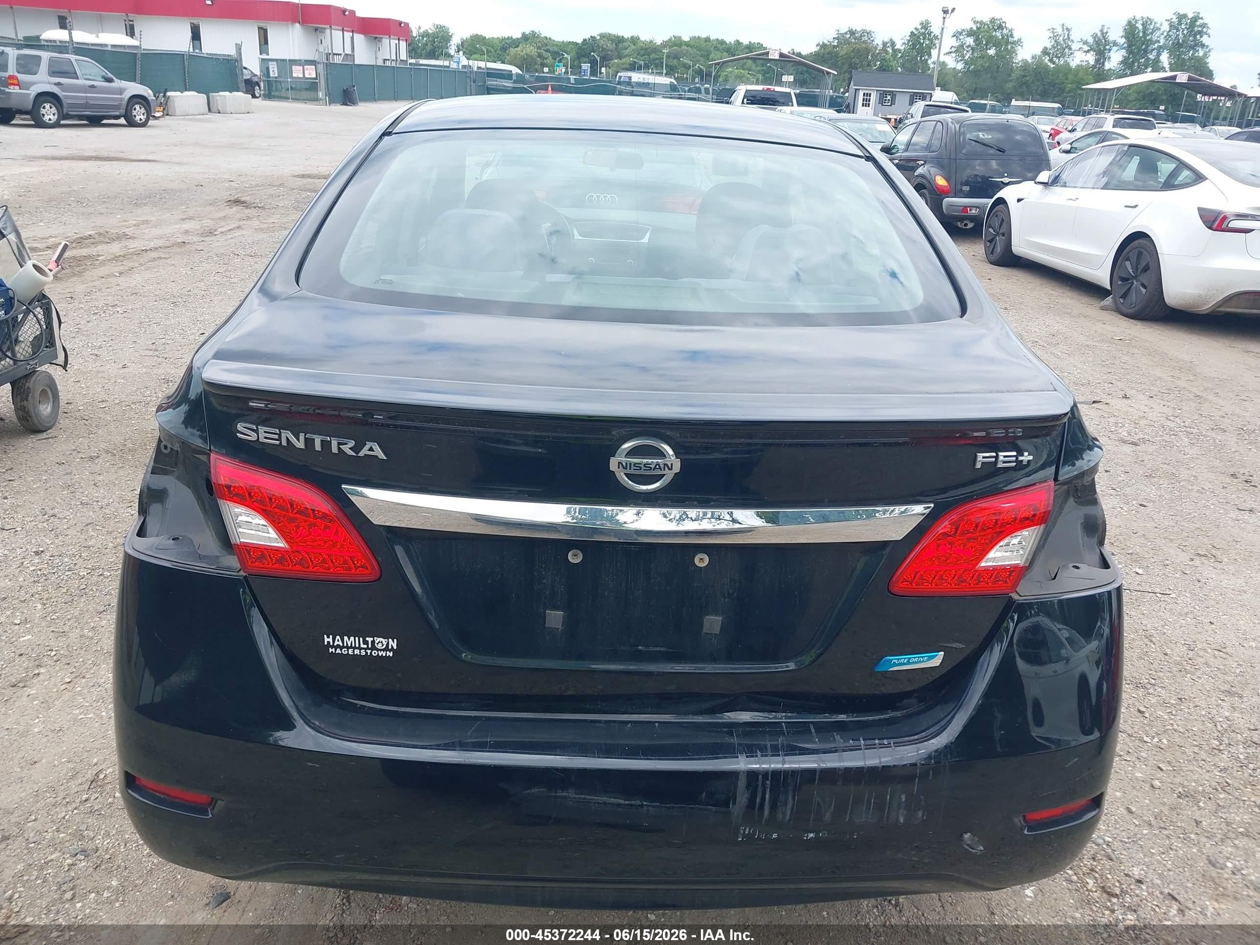 2013 Nissan Sentra Fe+ Sv Black vin: 3N1AB7AP3DL769042