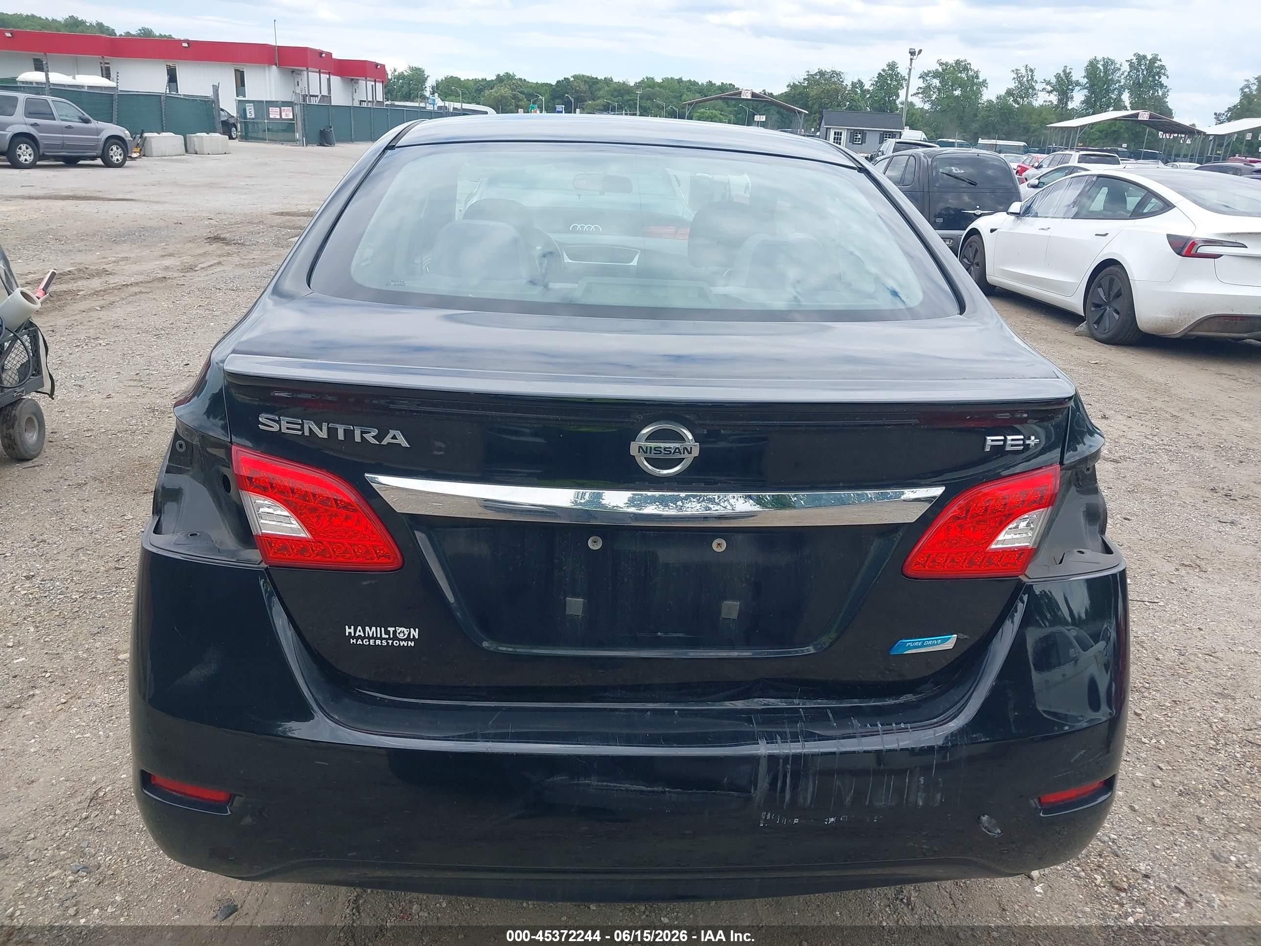 2013 Nissan Sentra Fe+ Sv Black vin: 3N1AB7AP3DL769042