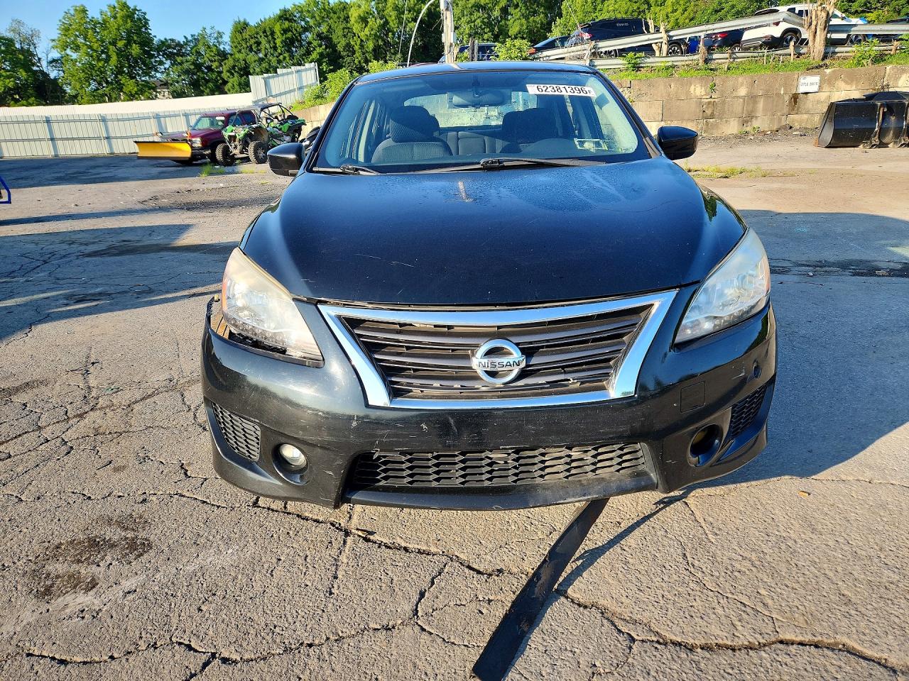 2013 Nissan Sentra S Black vin: 3N1AB7AP3DL775567
