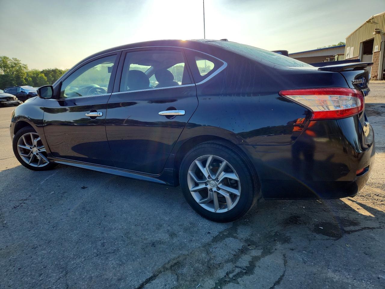 2013 Nissan Sentra S Black vin: 3N1AB7AP3DL775567